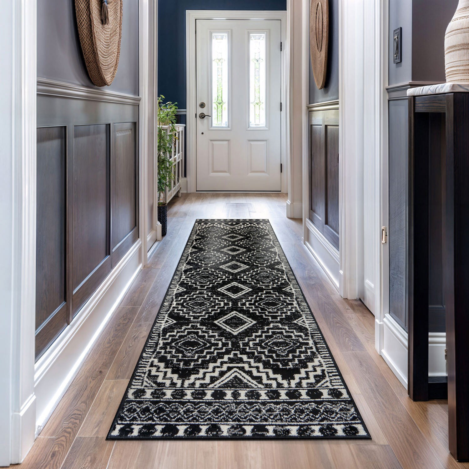 World Rug Gallery WR95BLACK2X12 rugs - View #2