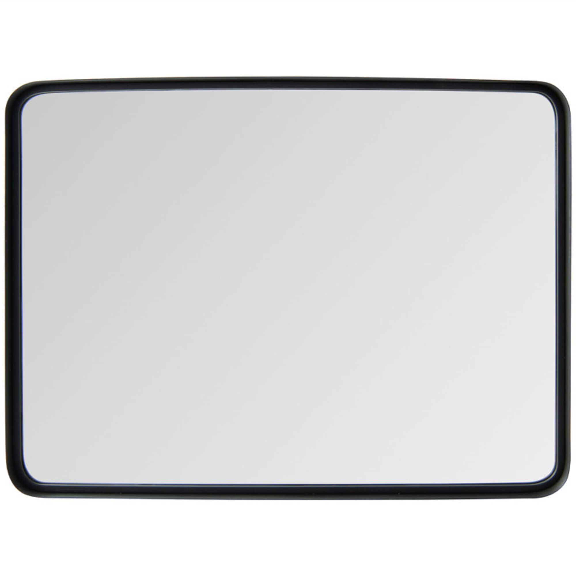 BABOOM BOM-298BK-M-CO Rectangular Wall Mount Bathroom Mirror 30-Inches x 22-Inches Framed Rectangle Bathroom Vanity Mirror ( Black )