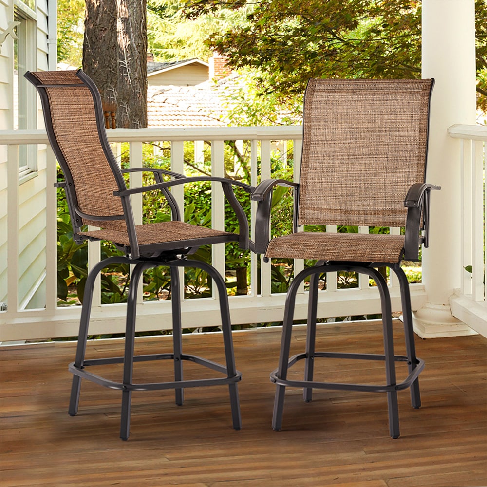 Lowes tall on sale patio chairs