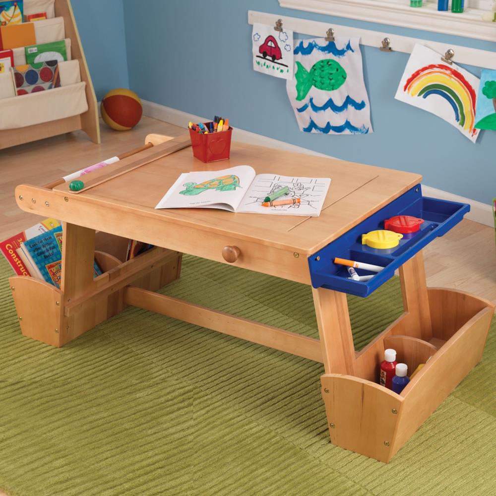 KidKraft Natural Rectangular Kid's Play Table in the Kids Play Tables