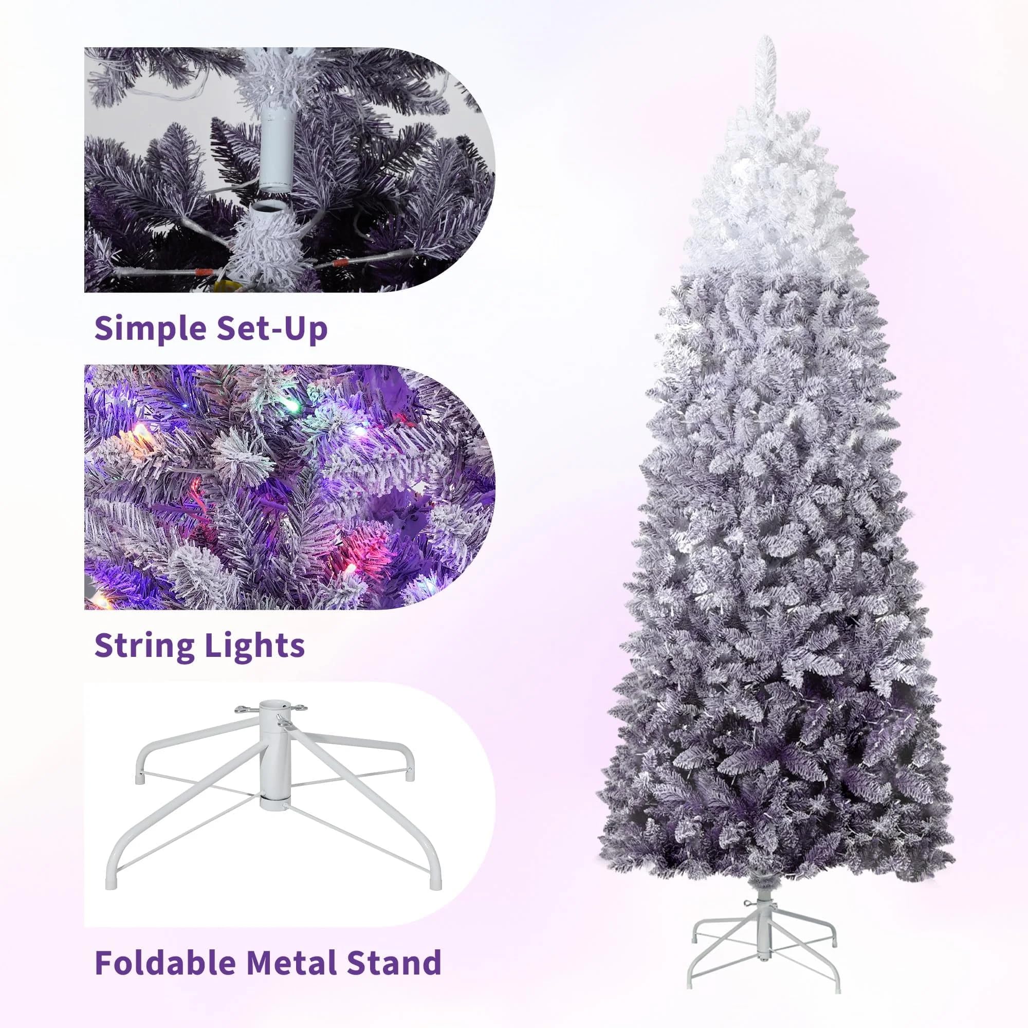 Garvee LHL-PHK-35HX4H5F Artificial-Christmas-Trees - View #6