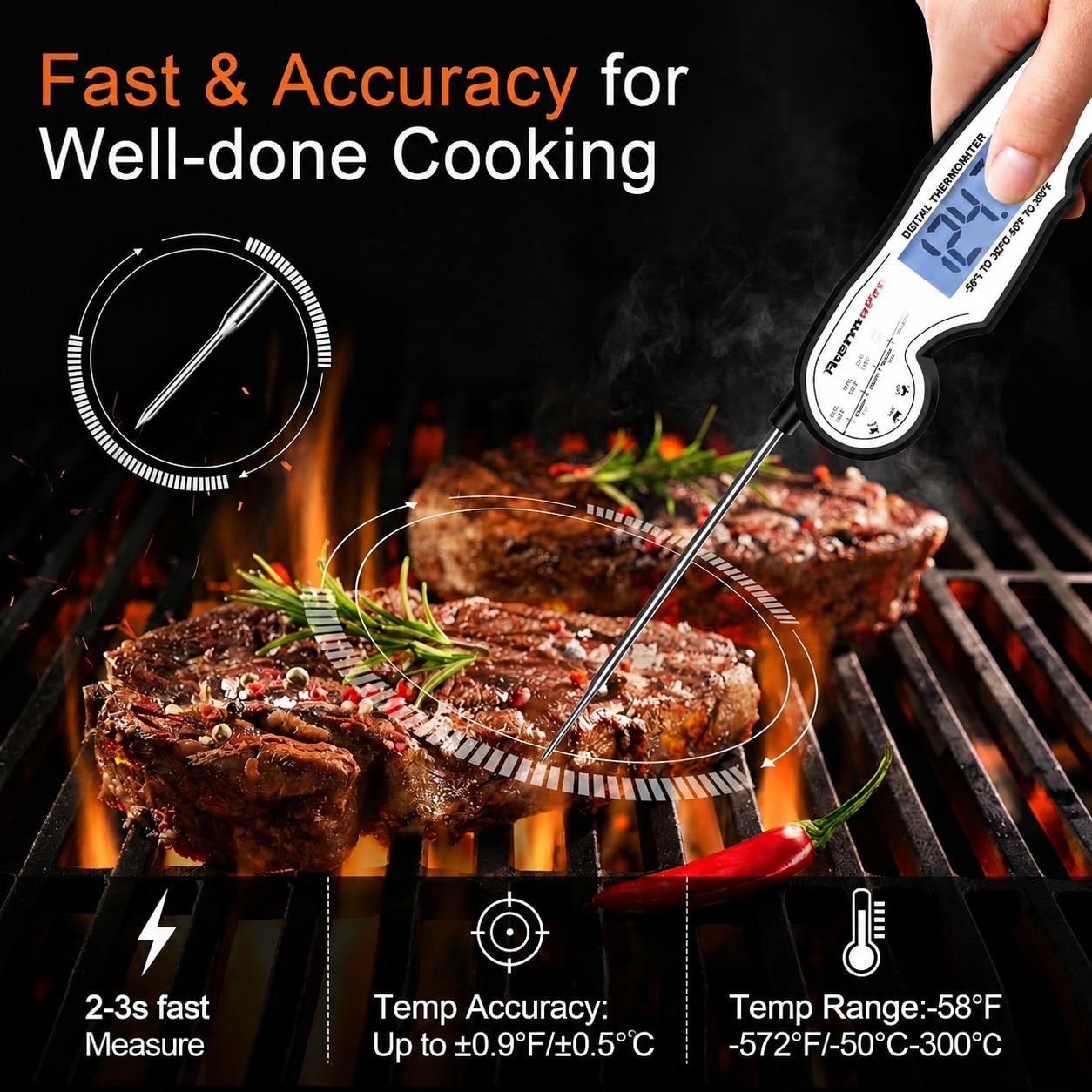 Justincity L05JT10086 Meat-Thermometers - View #2