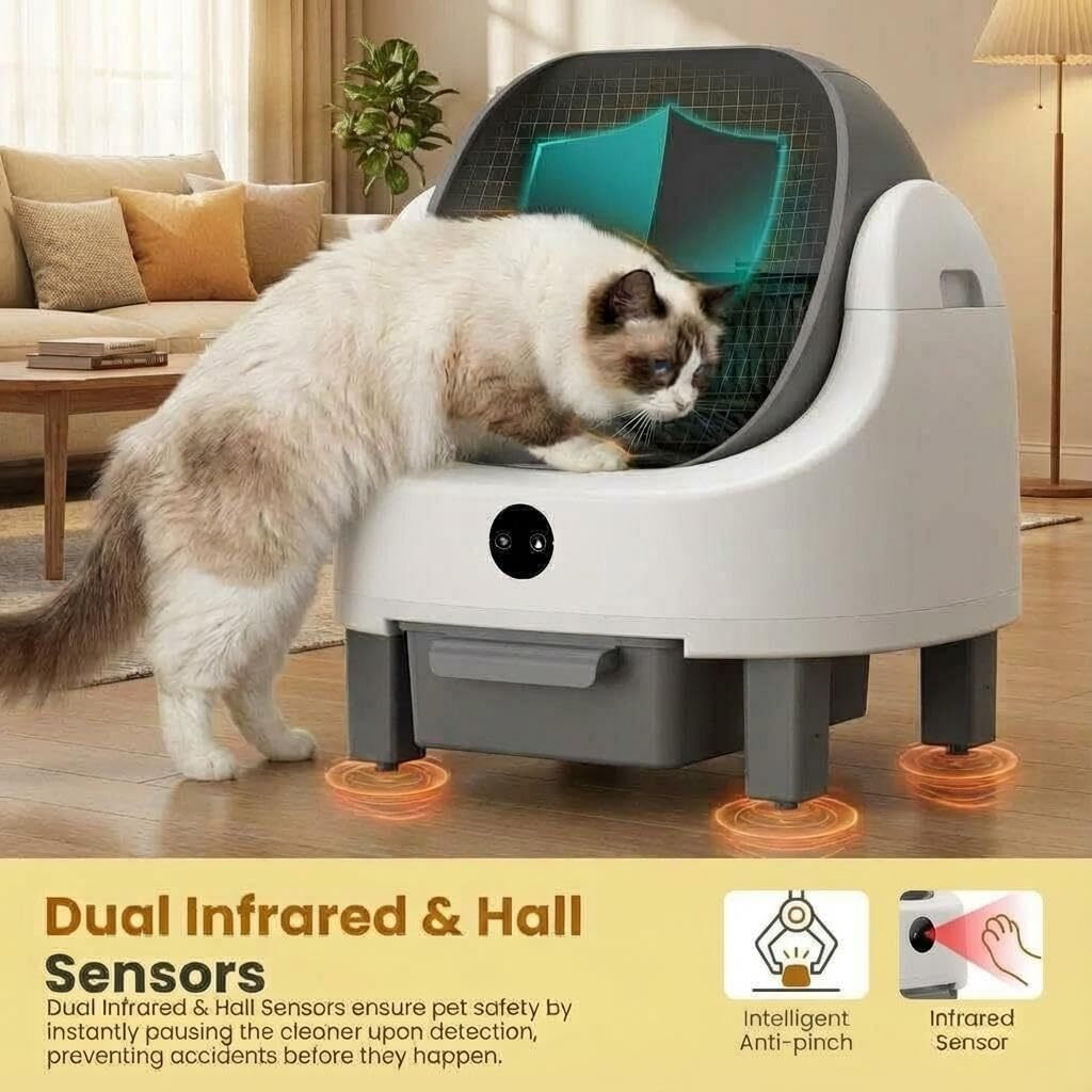 Encore Beets NOVA-EK6LTH4B8K Cat-Litter-Box - View #3