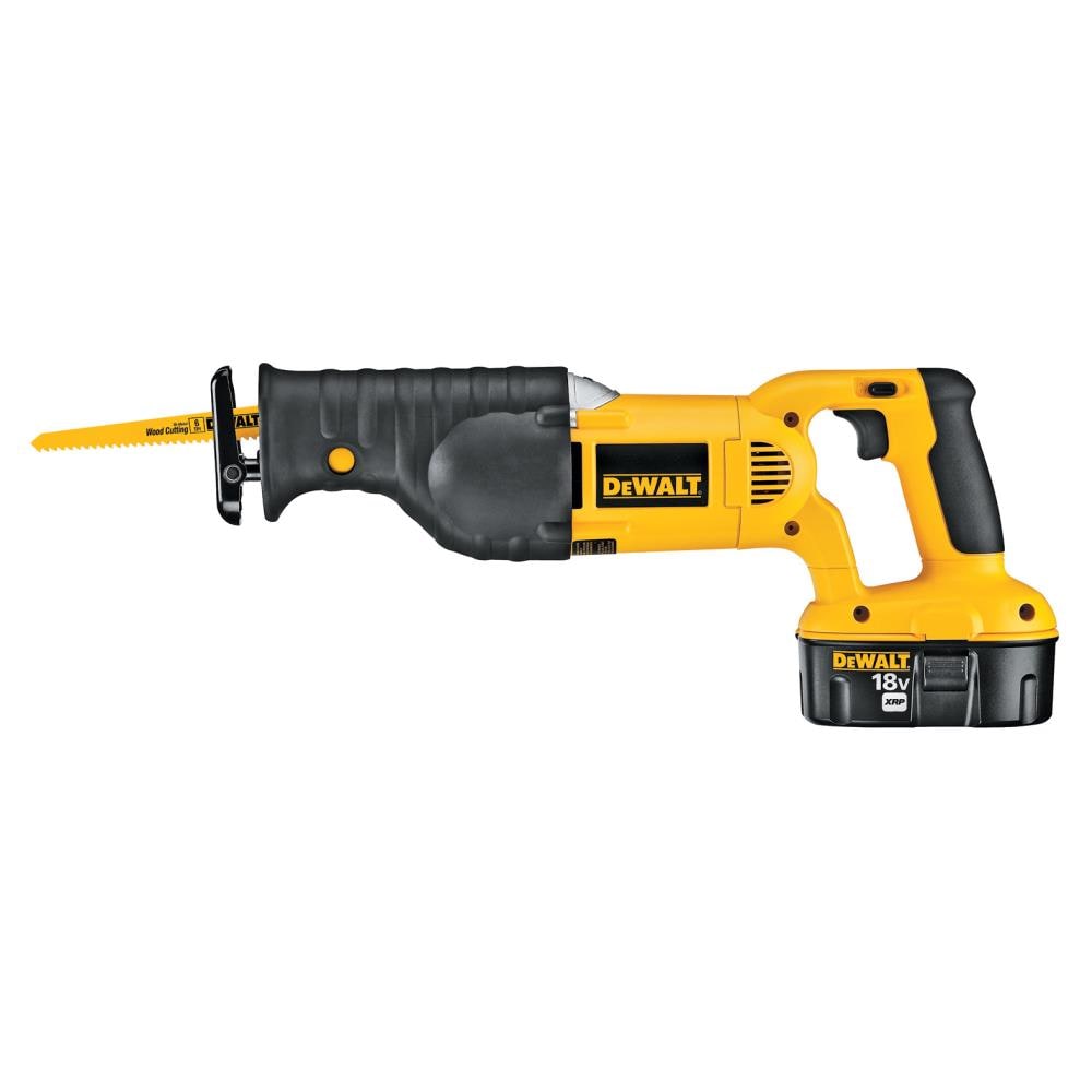 terremoto nacido Arreglo DEWALT XRP 18-Volt Variable Speed Cordless Reciprocating Saw (Charger  Included and Battery Included) at Lowes.com
