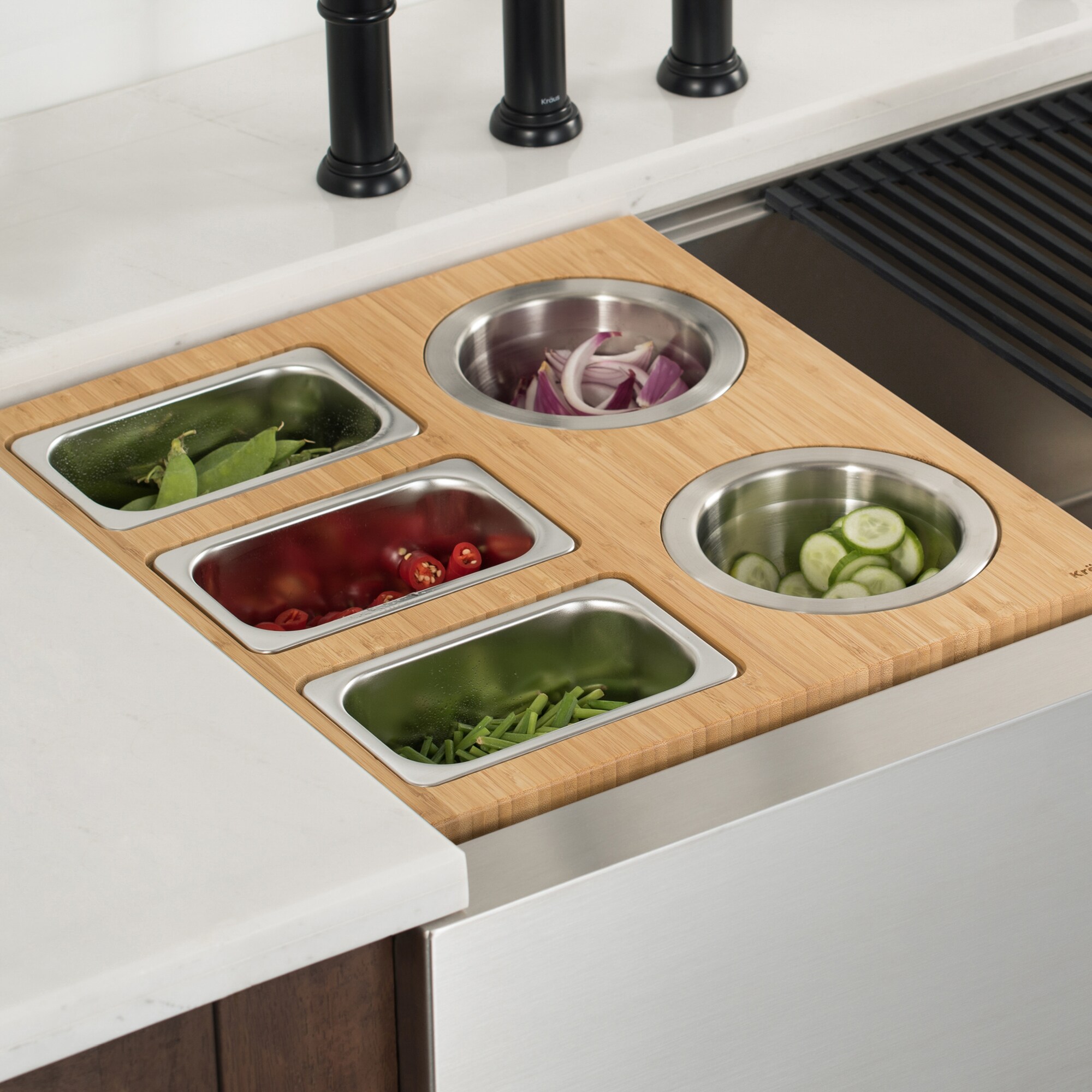 Kraus KSC-1006BB Kitchen-Sink-Accessory-Kits - View #2