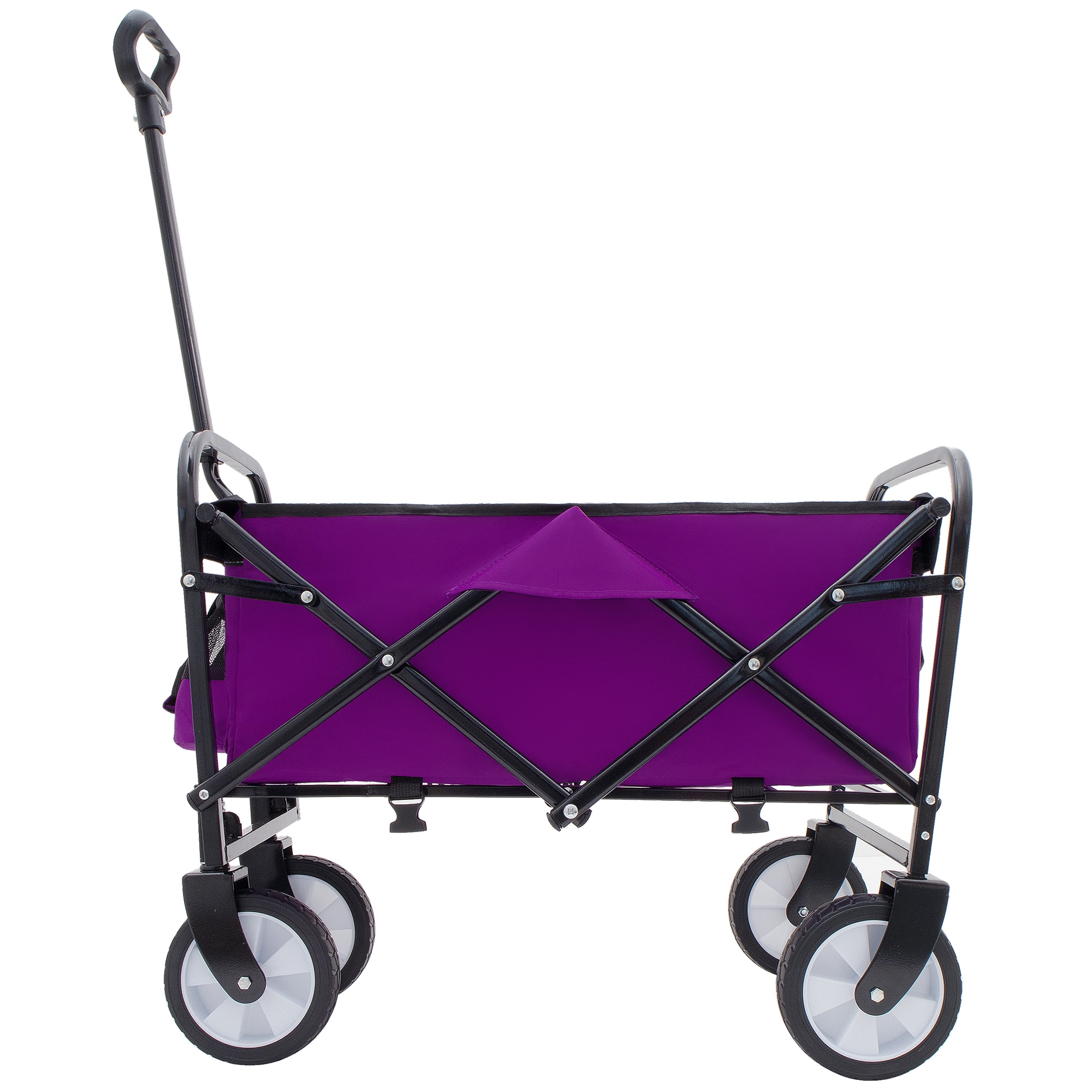 4-cu ft Poly Folding Yard Cart