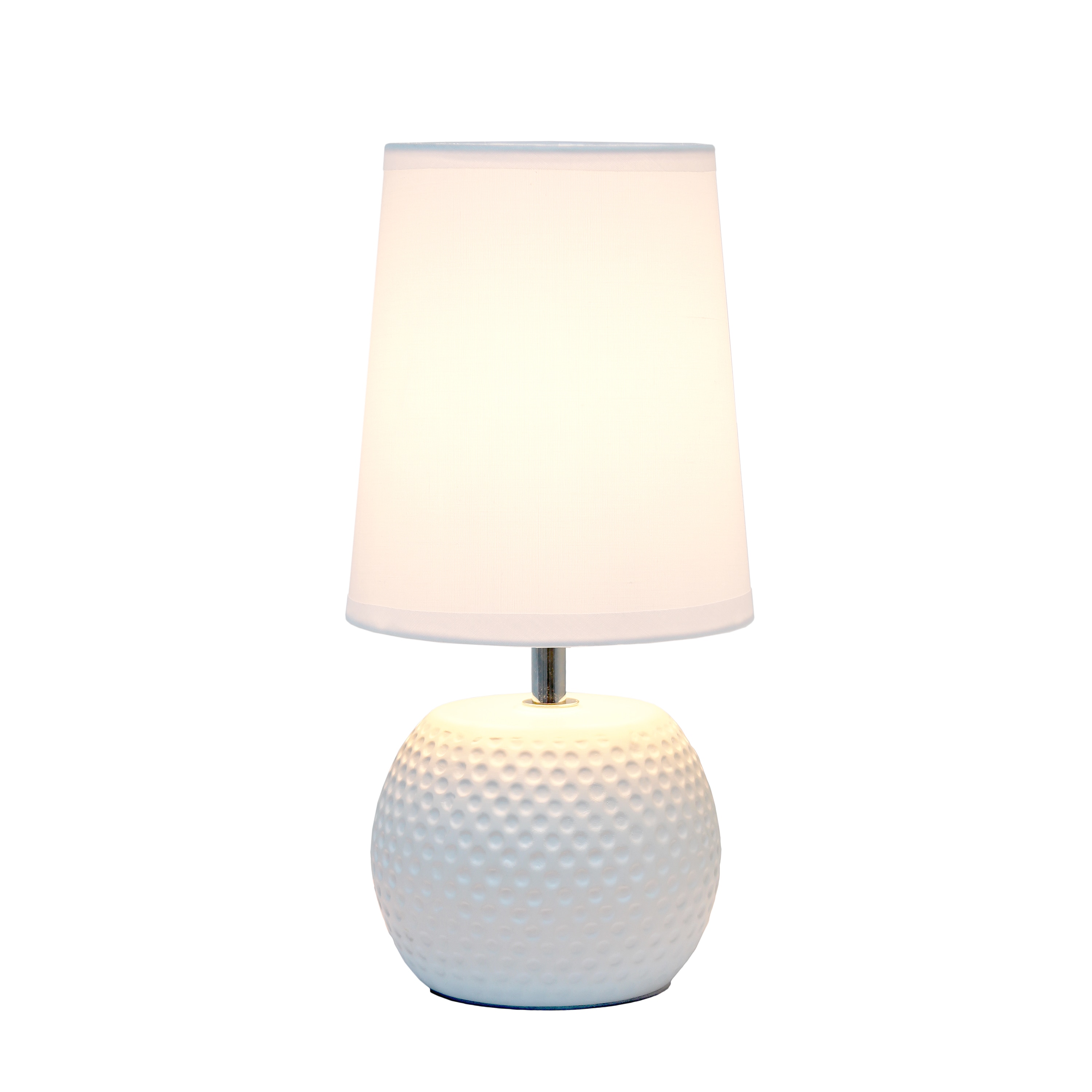 Simple Designs LT2084-WHT Table-Lamps - View #2