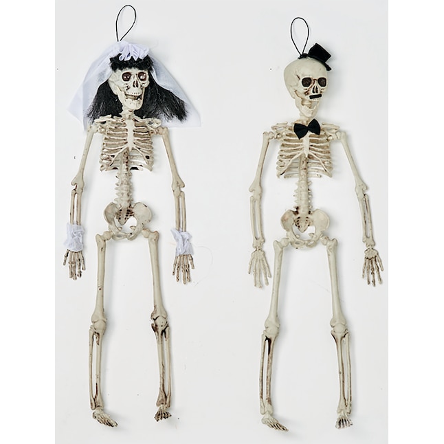 Worth Imports 15 Hanging Skeleton Bride and Groom Home Décor