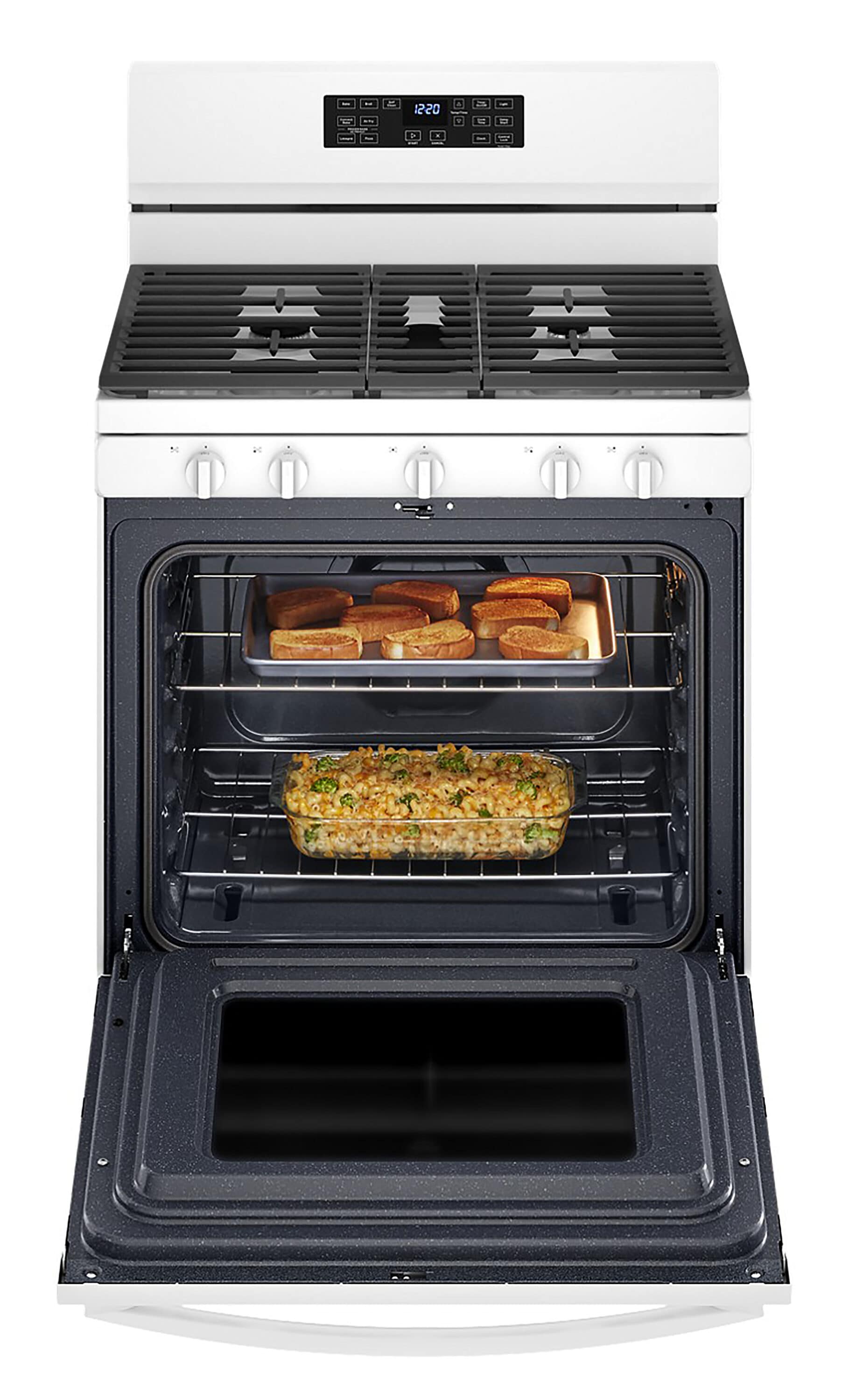 Whirlpool 5.0 Cu. ft. Gas 5 in 1 Air Fry Oven White WFG550S0LW
