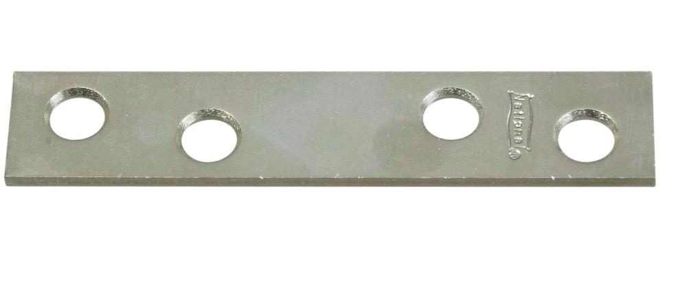National Hardware N226-787 3.0-Inches x 0.625-Inches x 3-Inches Zinc-plated Steel Mending brace 4 -Pack