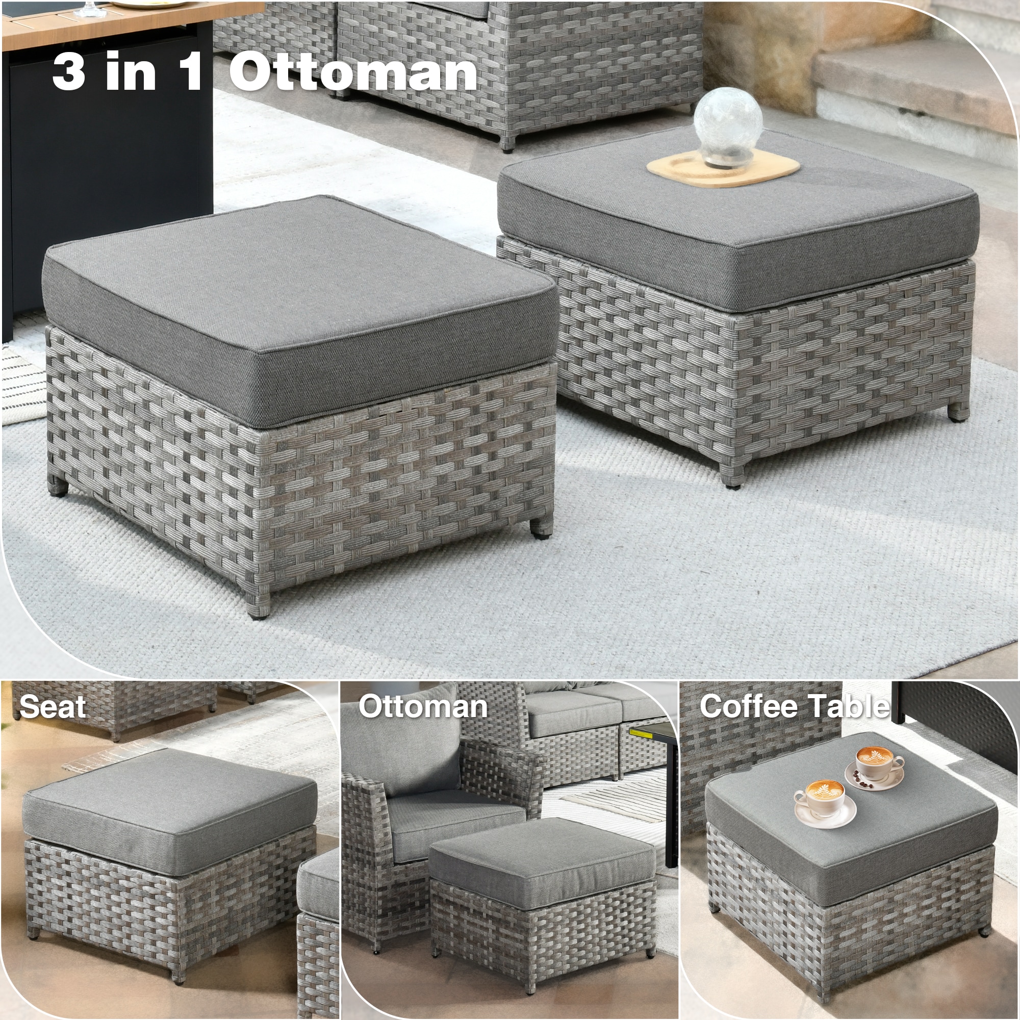 Pouuin SCFPBRS209 Patio-Sofas-Daybeds - View #7