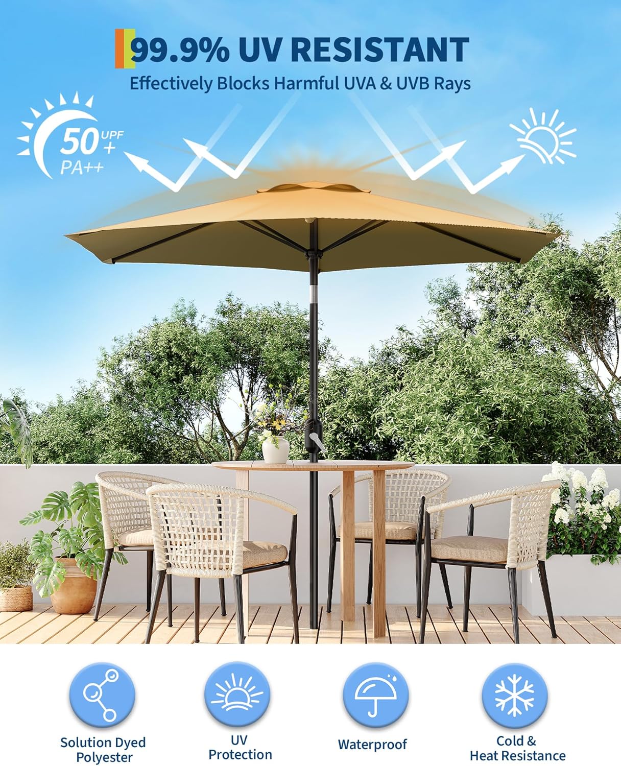 Qeetex PATIO-PPG8YJA Umbrellas-2 - View #3