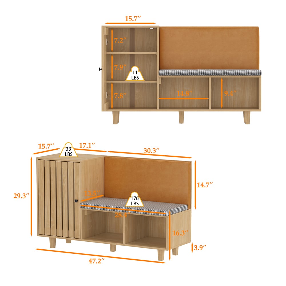 Homsee C-KF180162-01 bench - View #15
