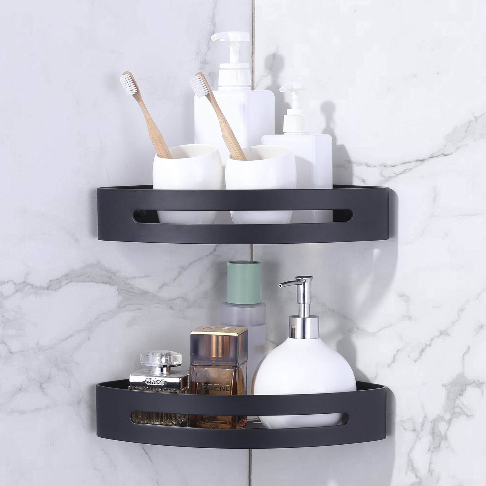 WOWOW 410102B-LW Bathroom-Shelves - View #2