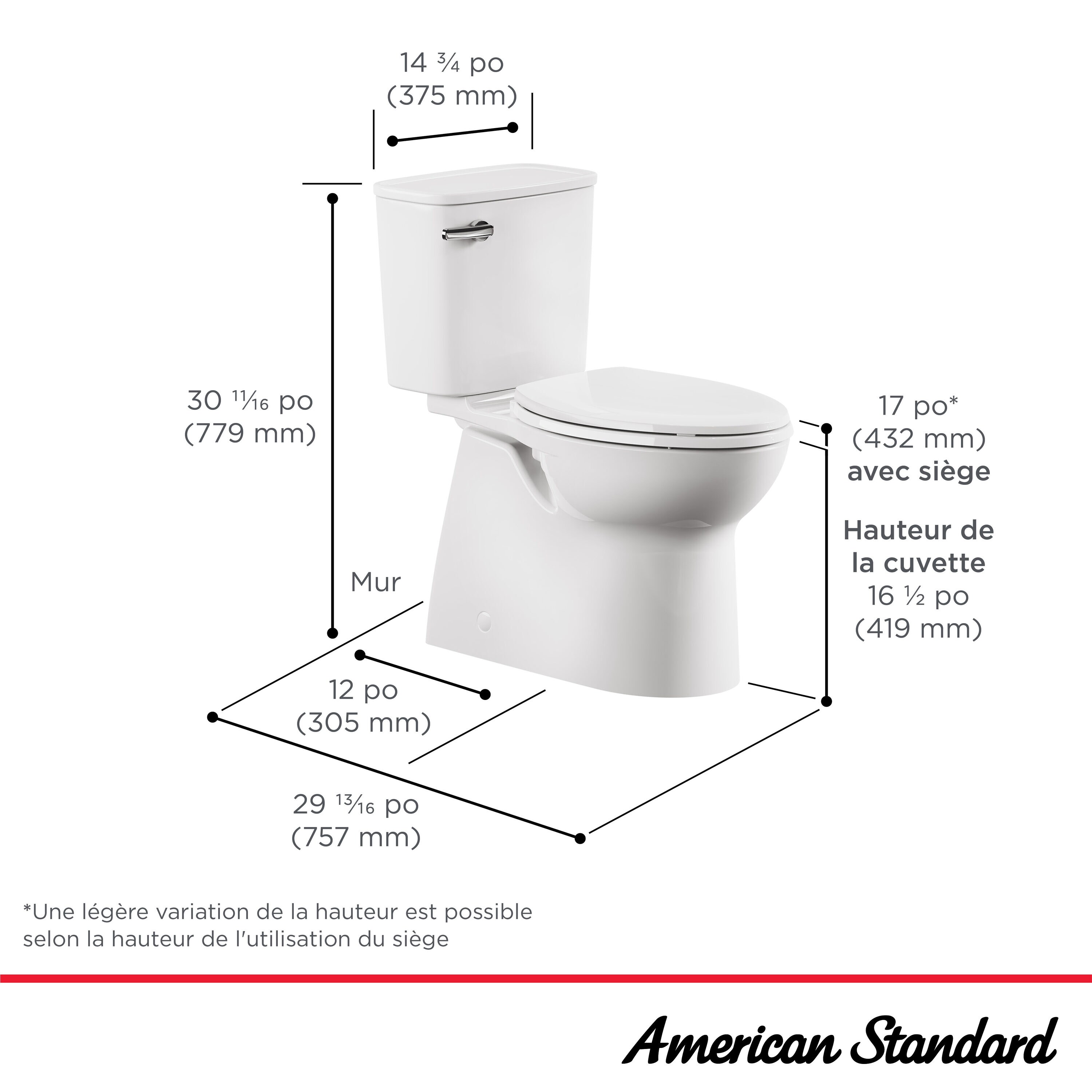 American Standard 785AA801.020 toilets - View #7