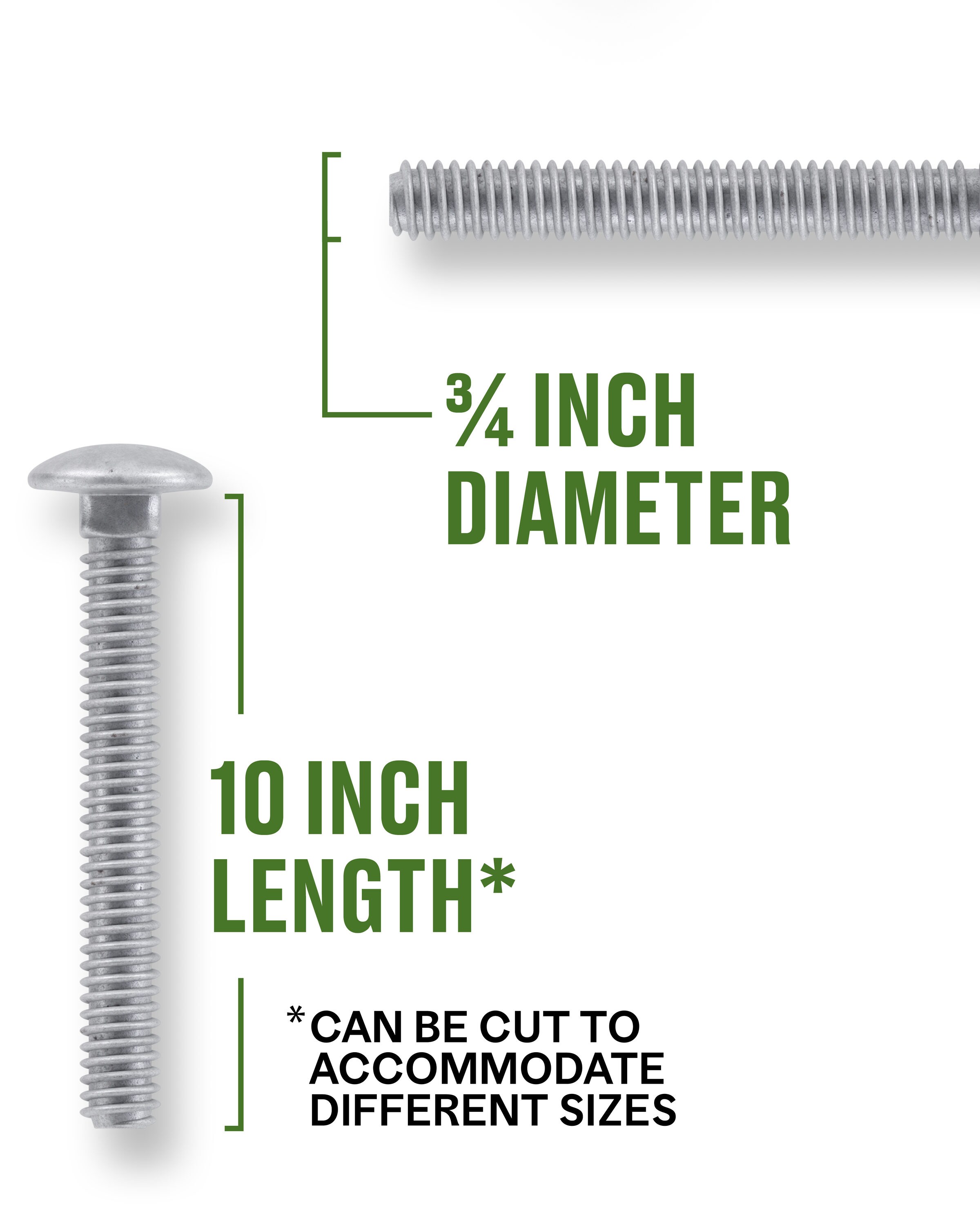 Hillman 812697 Metric-Carriage-Bolts - View #3