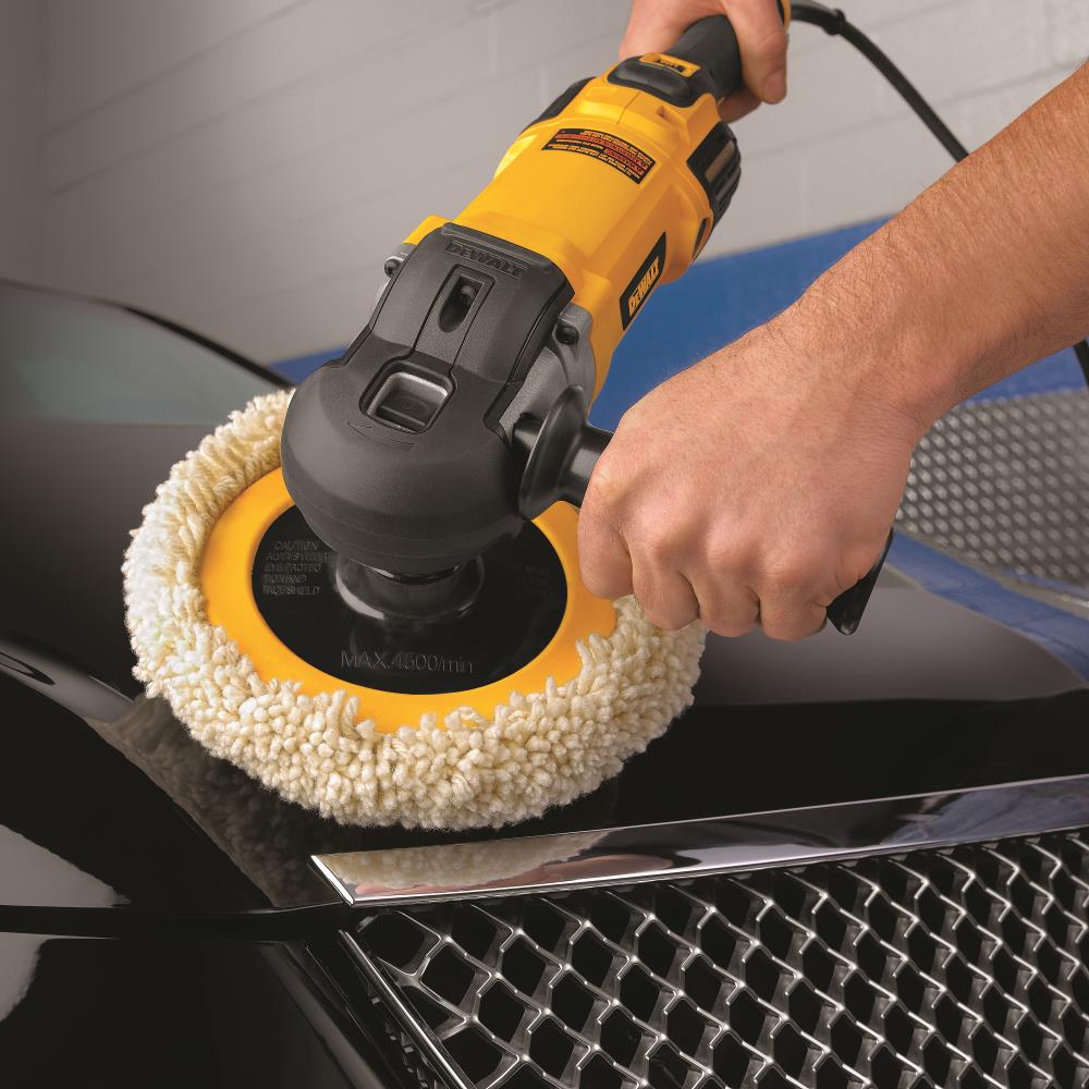 DEWALT 9-in Variable Speed Corded Polisher in department at