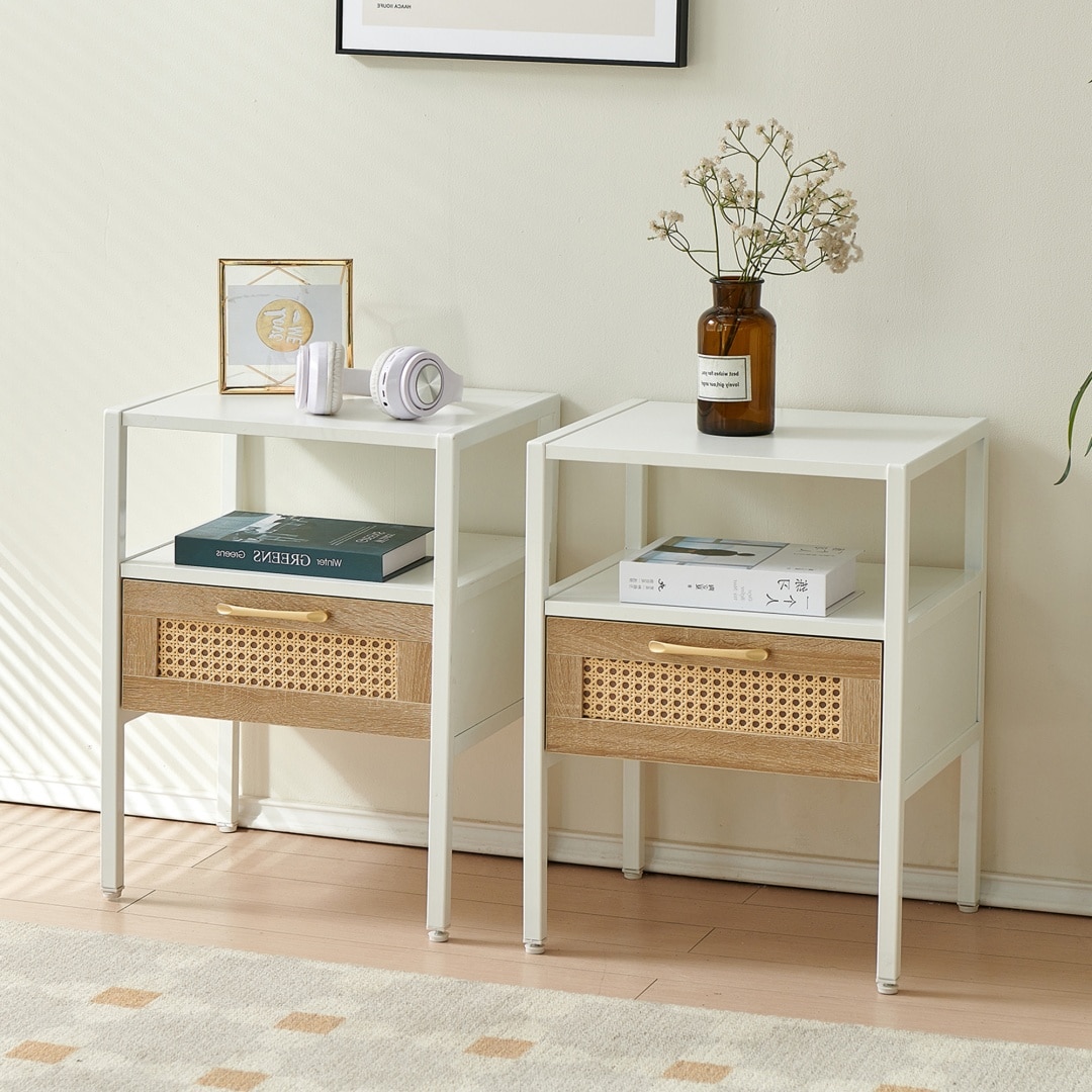 ZAKLOOP WU1265123646 Modern White Living Room Set