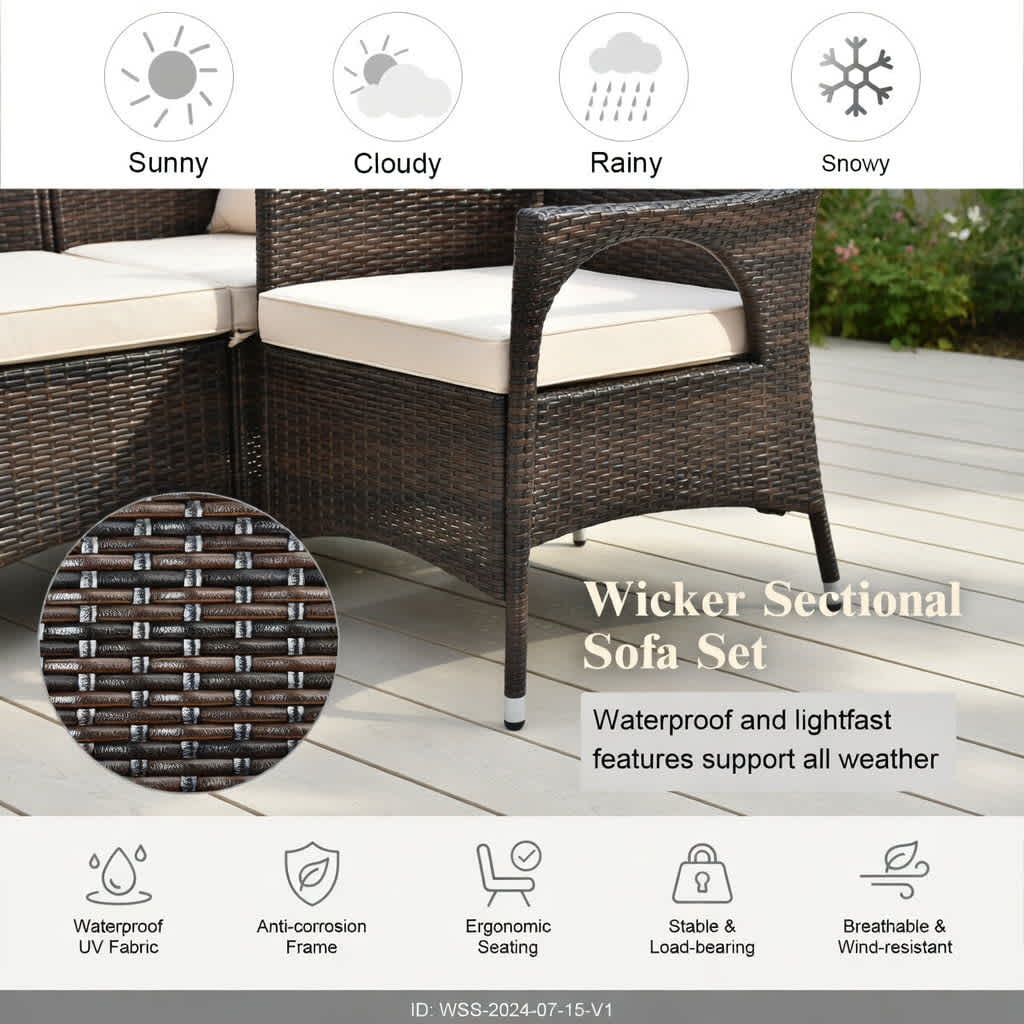 Choco Moon 5357455152873 Patio-Conversation-Sets - View #3