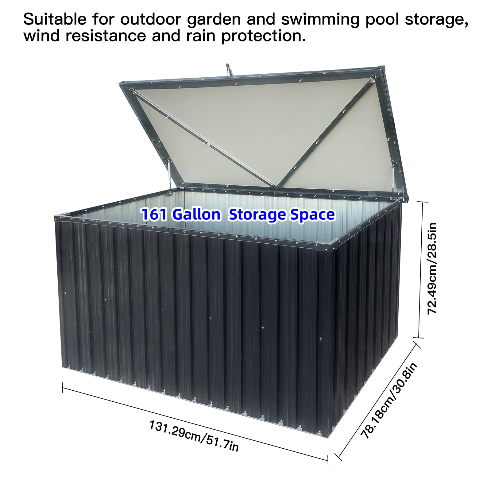 WELLFOR GIZ-VTB9784 Deck-Boxes - View #2