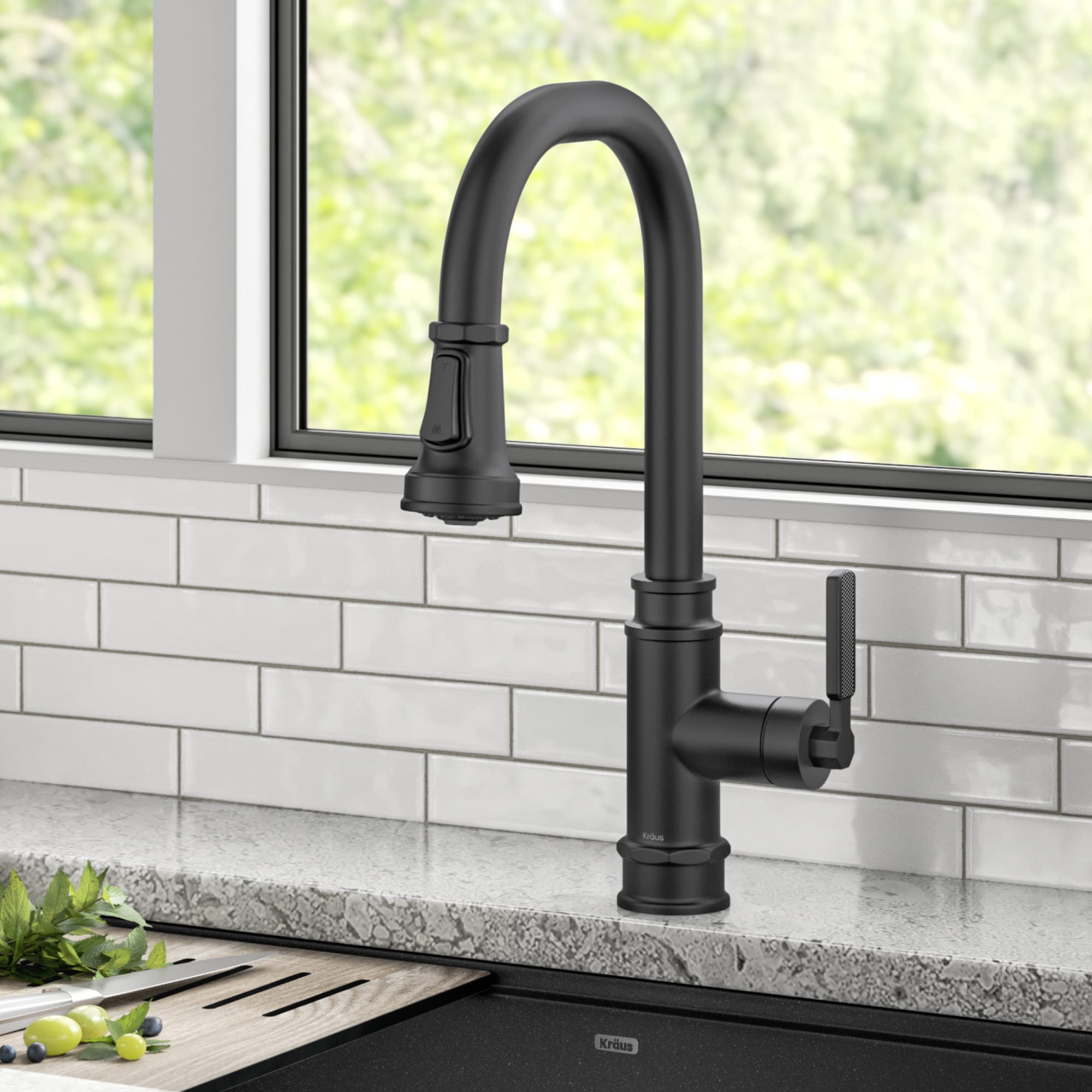 Kraus KPF-4101MB Kitchen-Faucets - View #2