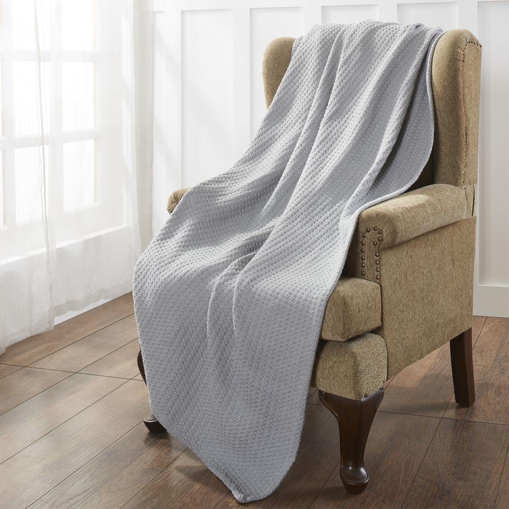 Amrapur Overseas 5THRBLKG-SIL-TN Thermal Blanket Silver 66-in x 90-in Throw