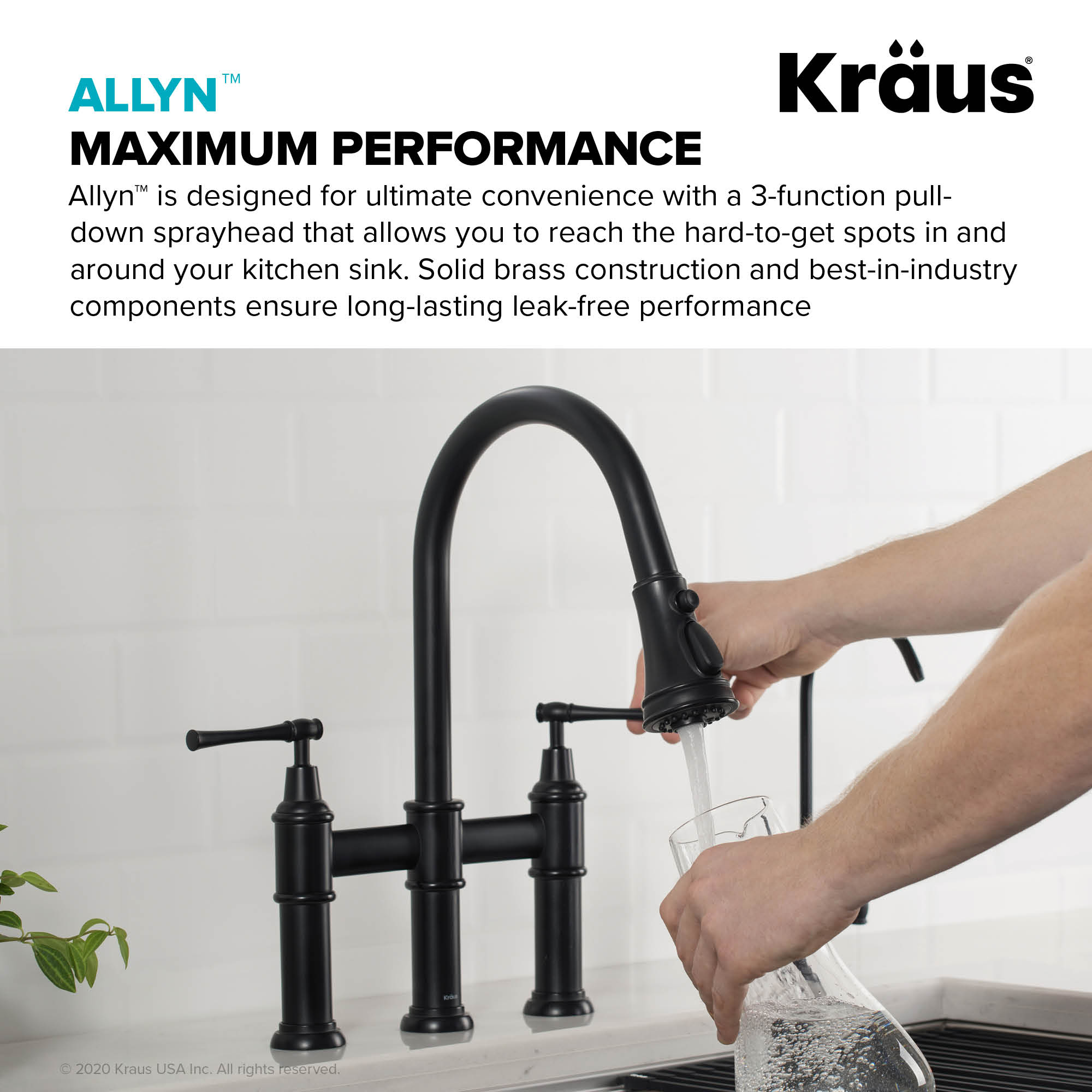 Kraus KPF-3121MB Kitchen-Faucets - View #6