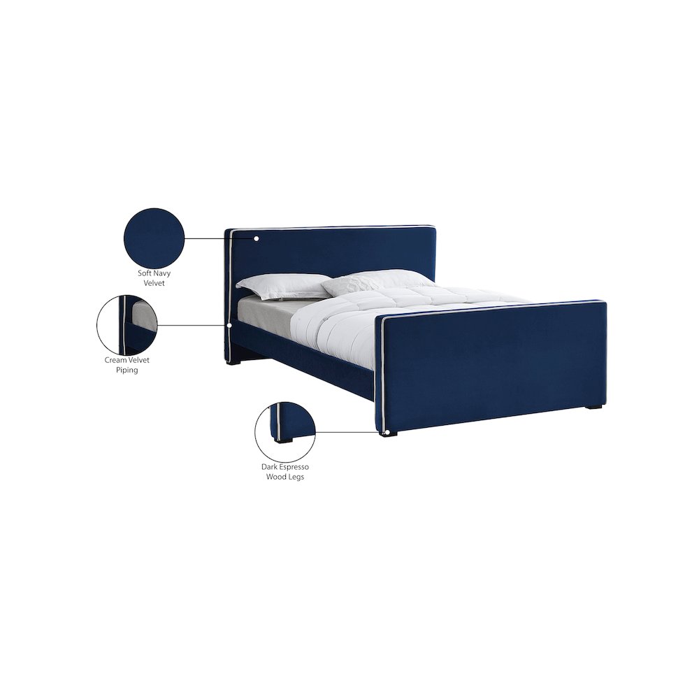 Meridian DILLARDNAVY-F beds - View #7