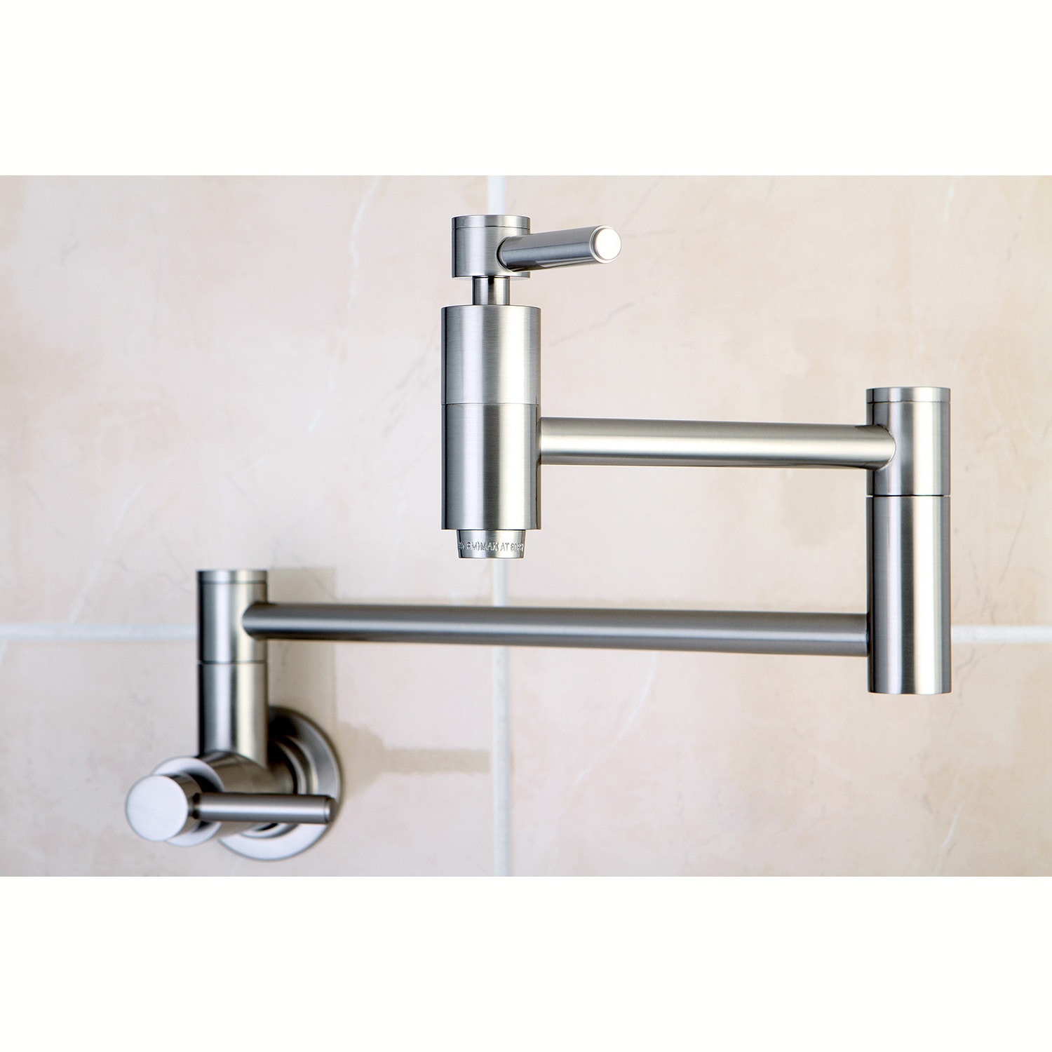 Kingston Brass LS8628DL Concord Pull-Down Kitchen Faucet 8-5/16 in Spout Reach Satin Nickel