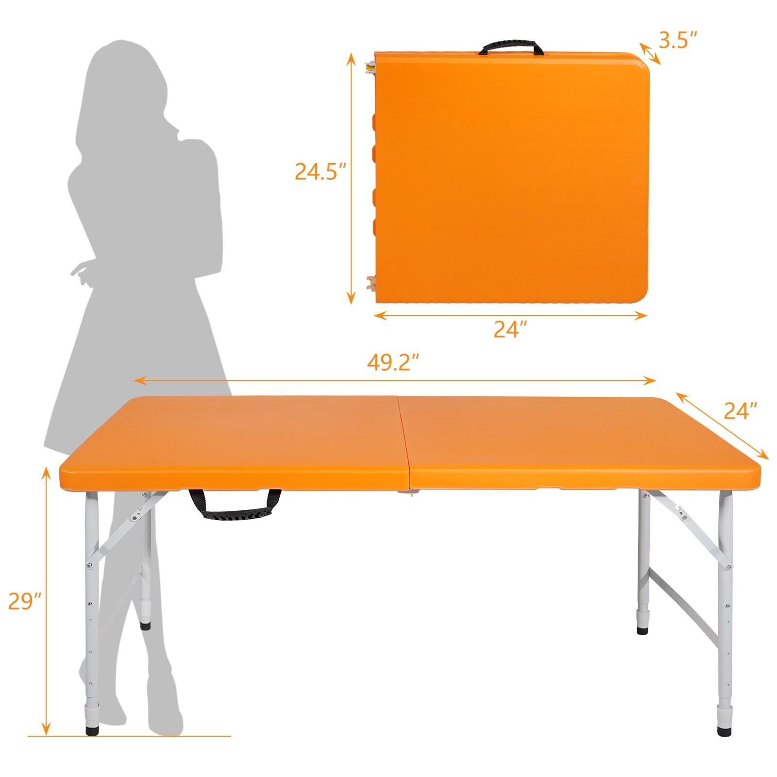 Maocao Hoom JLP154384 Folding-Tables - View #4