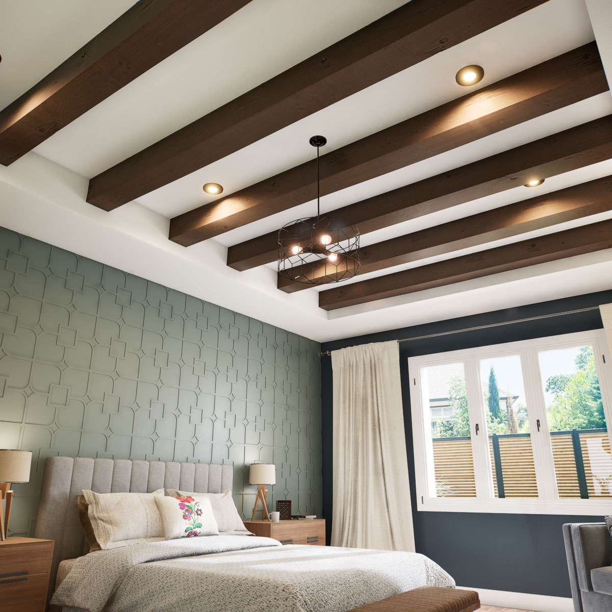 Ekena Millwork BMKP2C0100X040X120ZD Faux-Beams - View #8