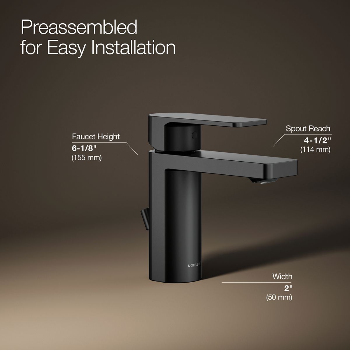 KOHLER K-23472-4K-BL Lavatory-Faucets - View #4