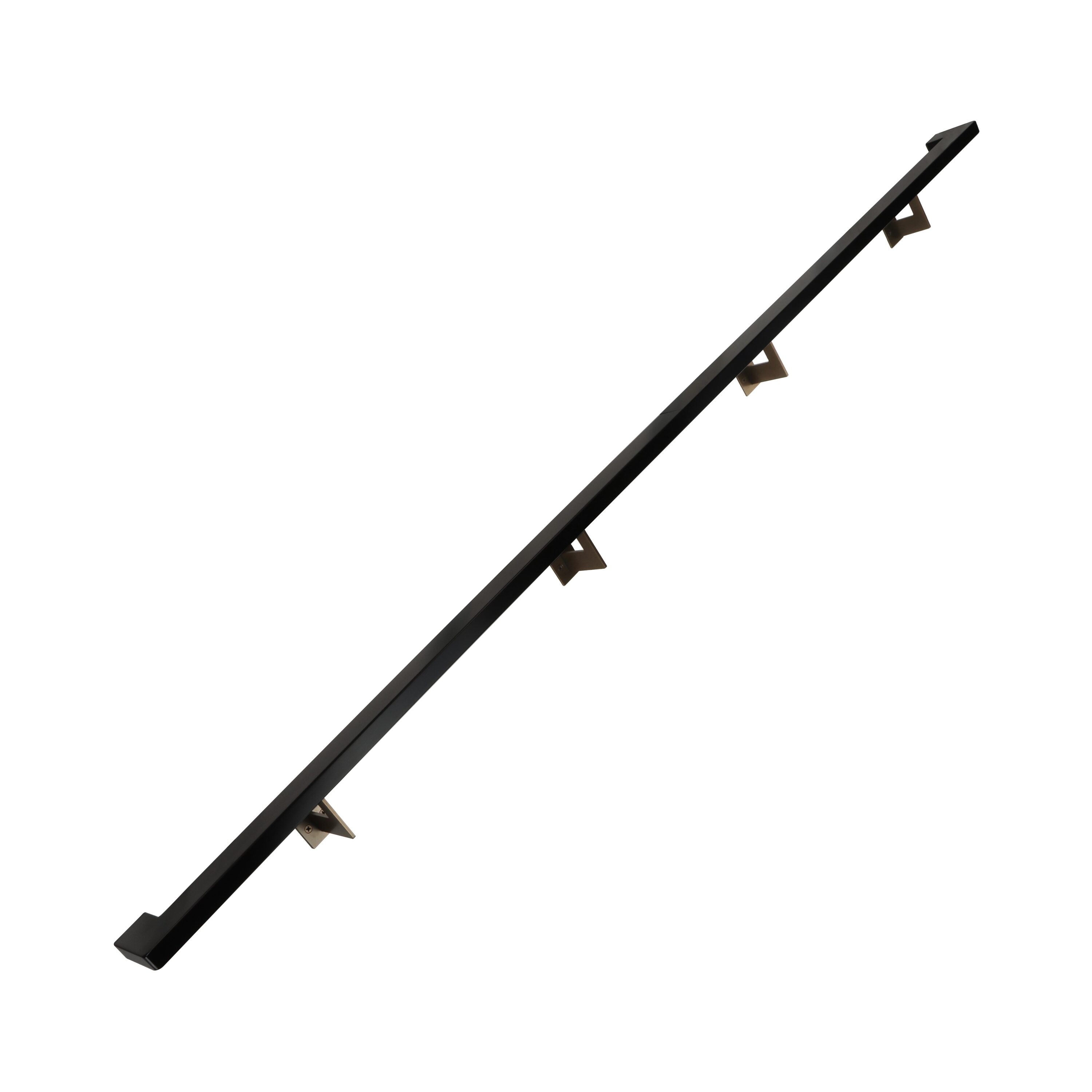 Concept Fusion 96 inch L Urban Contemporary Aluminum Complete Handrail ...