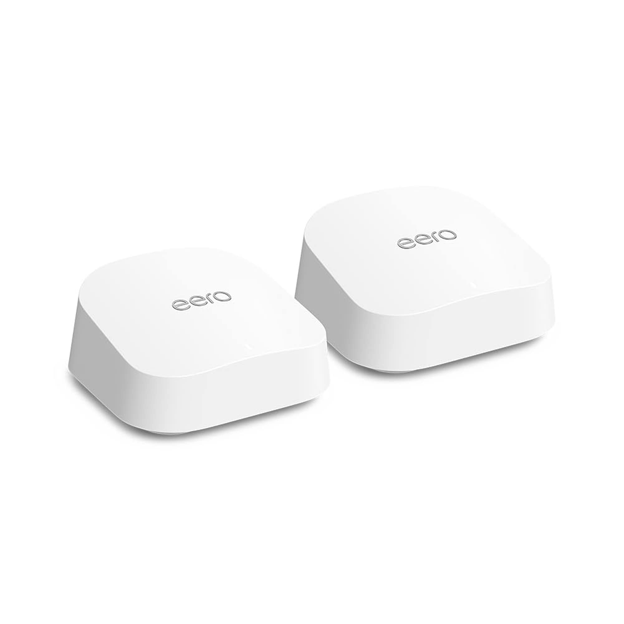 eero 7 dual-band mesh Wi-Fi 7 router (newest model) - Supports internet plans up to 2.5 Gbps Coverage up to 4000 sq. ft. 2-pack #B0D9555PBN