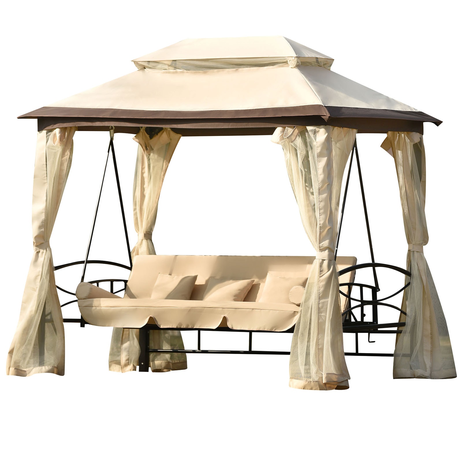 WELLFOR TRX-263AC Wood-Resin-Gazebos - View #10