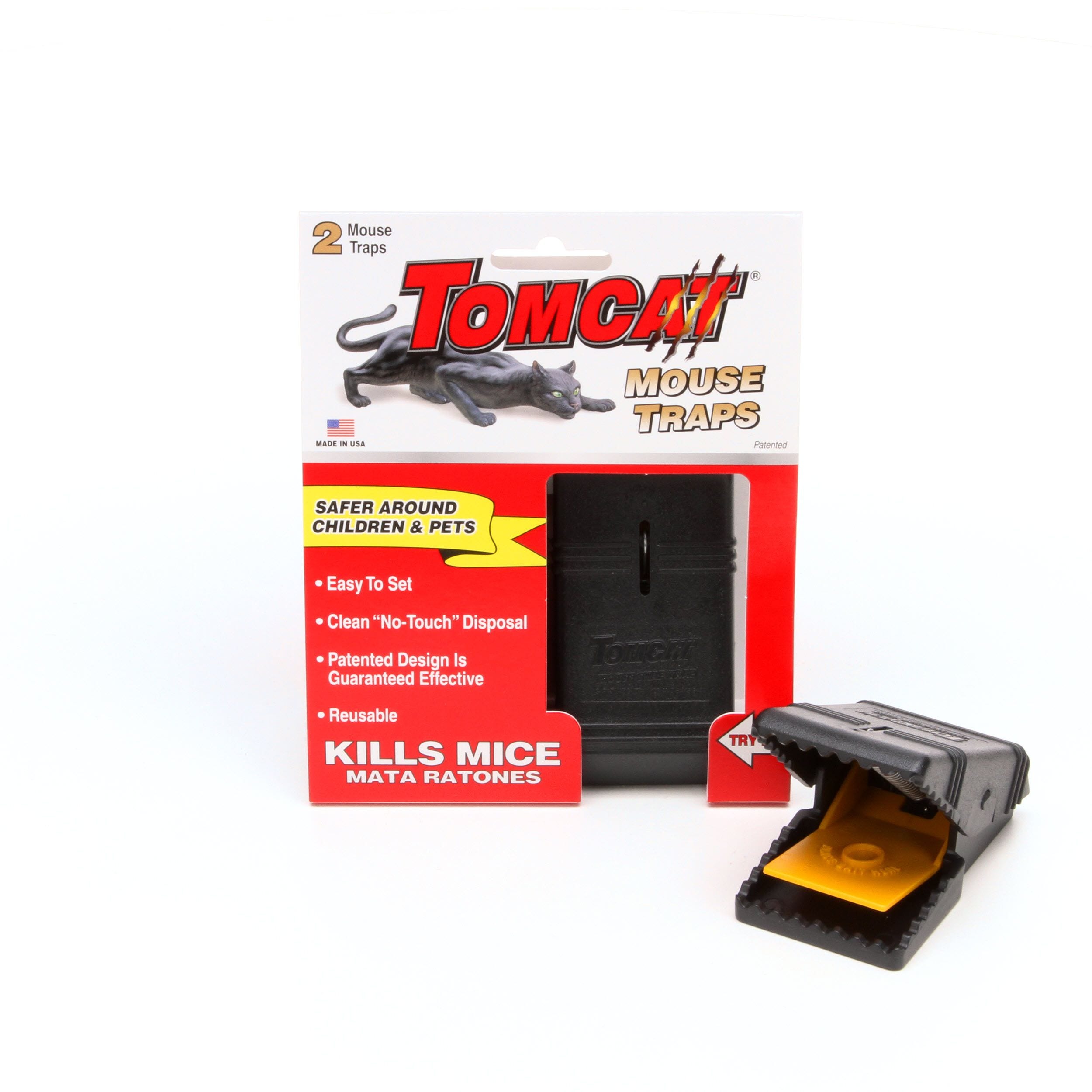 TOMCAT Snap Traps 2-pack Mouse Trap Not in AK 1pack for sale online 