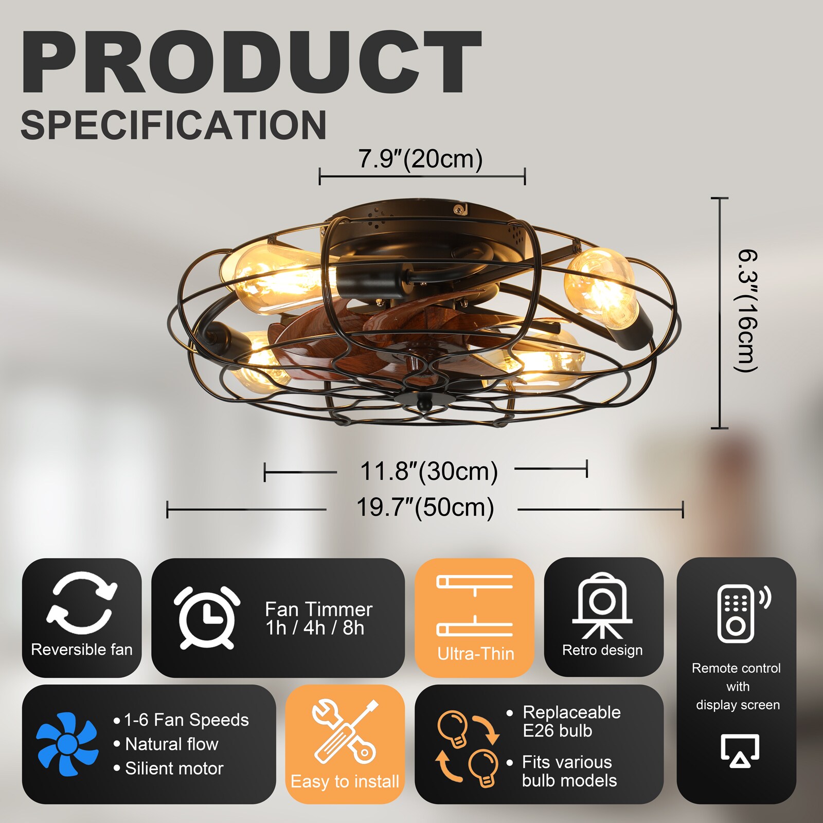 GDFStudio 393279 Ceiling-Fans - View #4