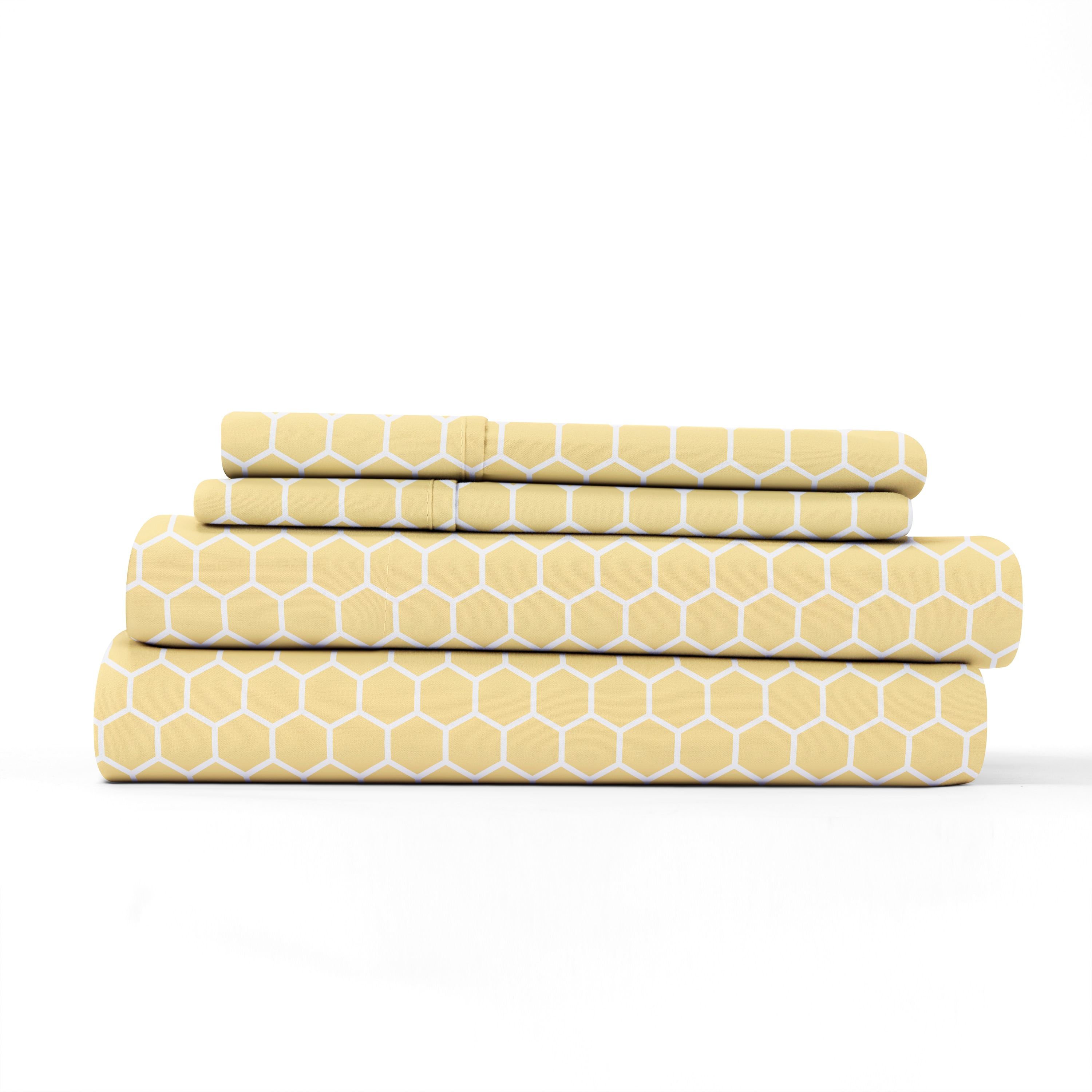 Ienjoy Home IEH-4PC-HOC-Q-YE Sheet-Sets - View #3