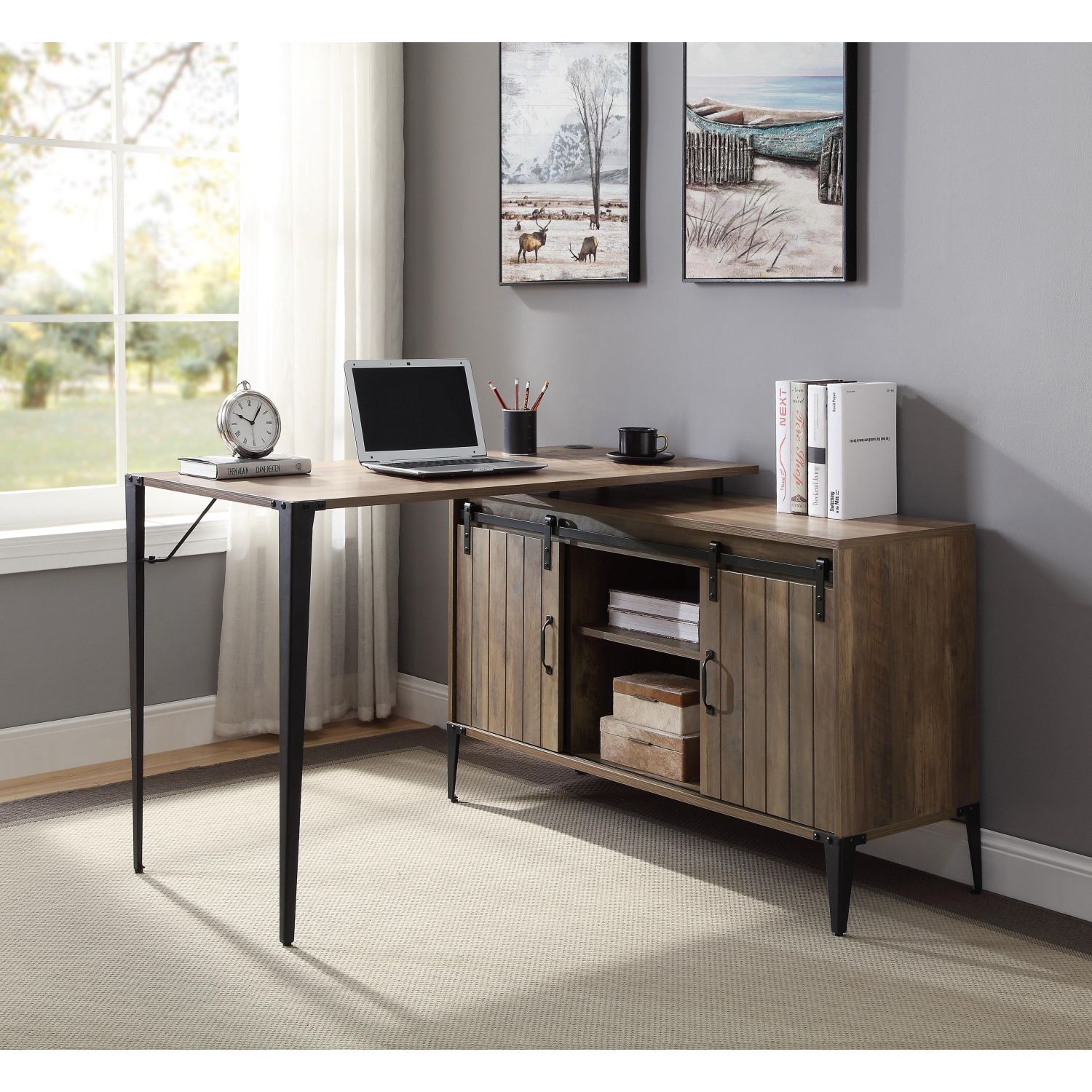 JASMODER OF00010 48.00-in Multiple colors/finishes Modern/Contemporary Writing desk