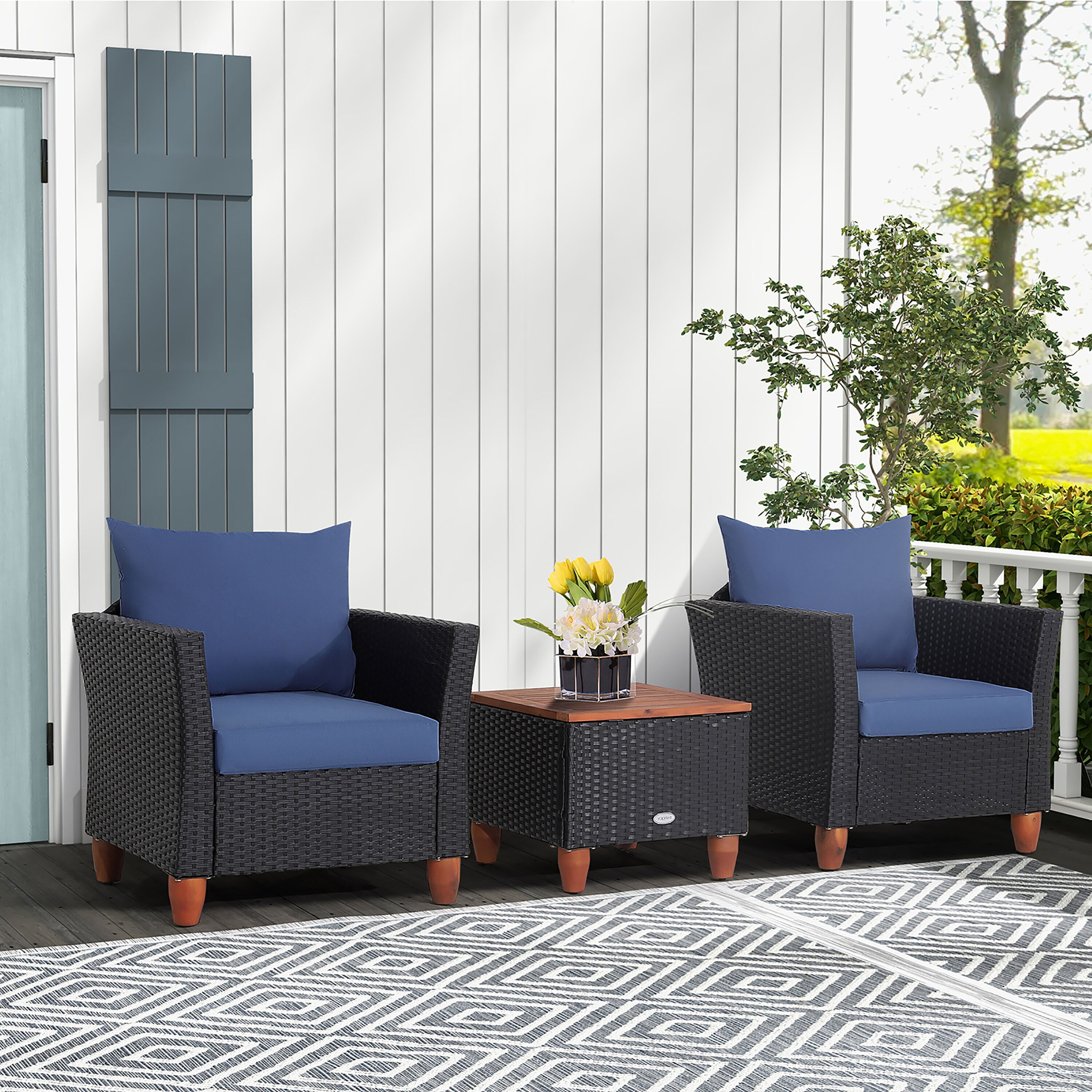Costway HW70614NY Patio-Conversation-Sets - View #8