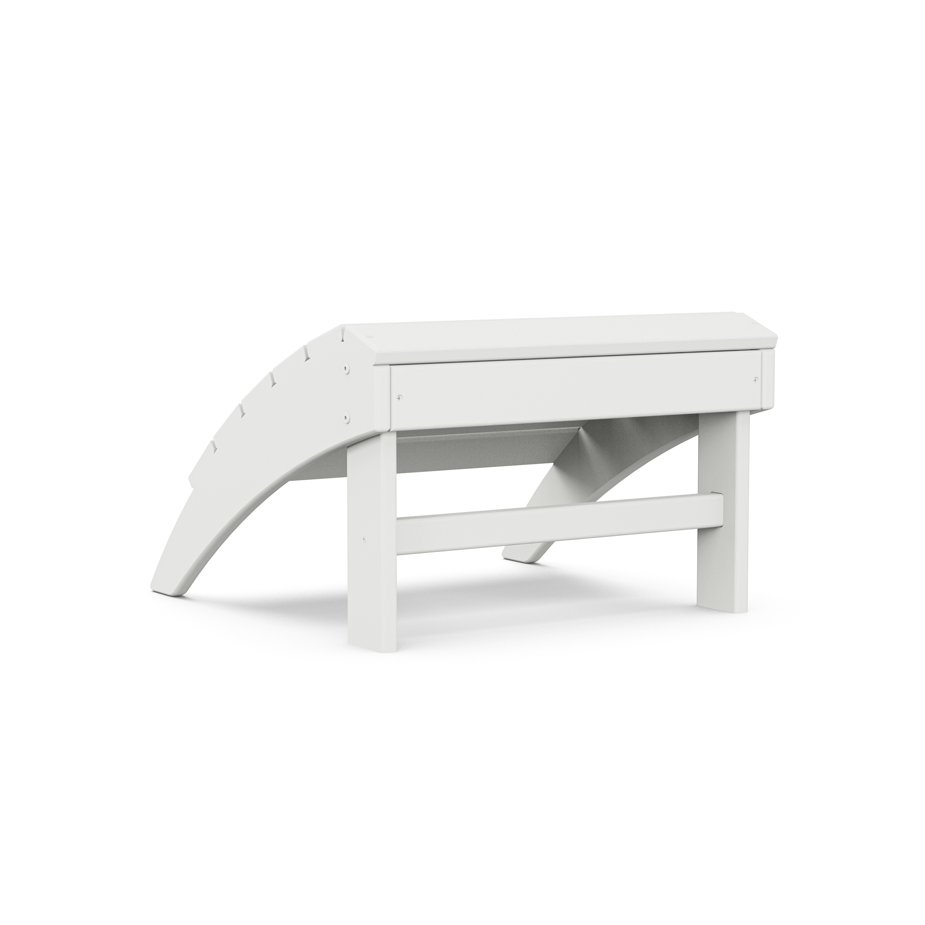 allen + roth by POLYWOOD AROT400-WH Stools-Ottomans - View #6