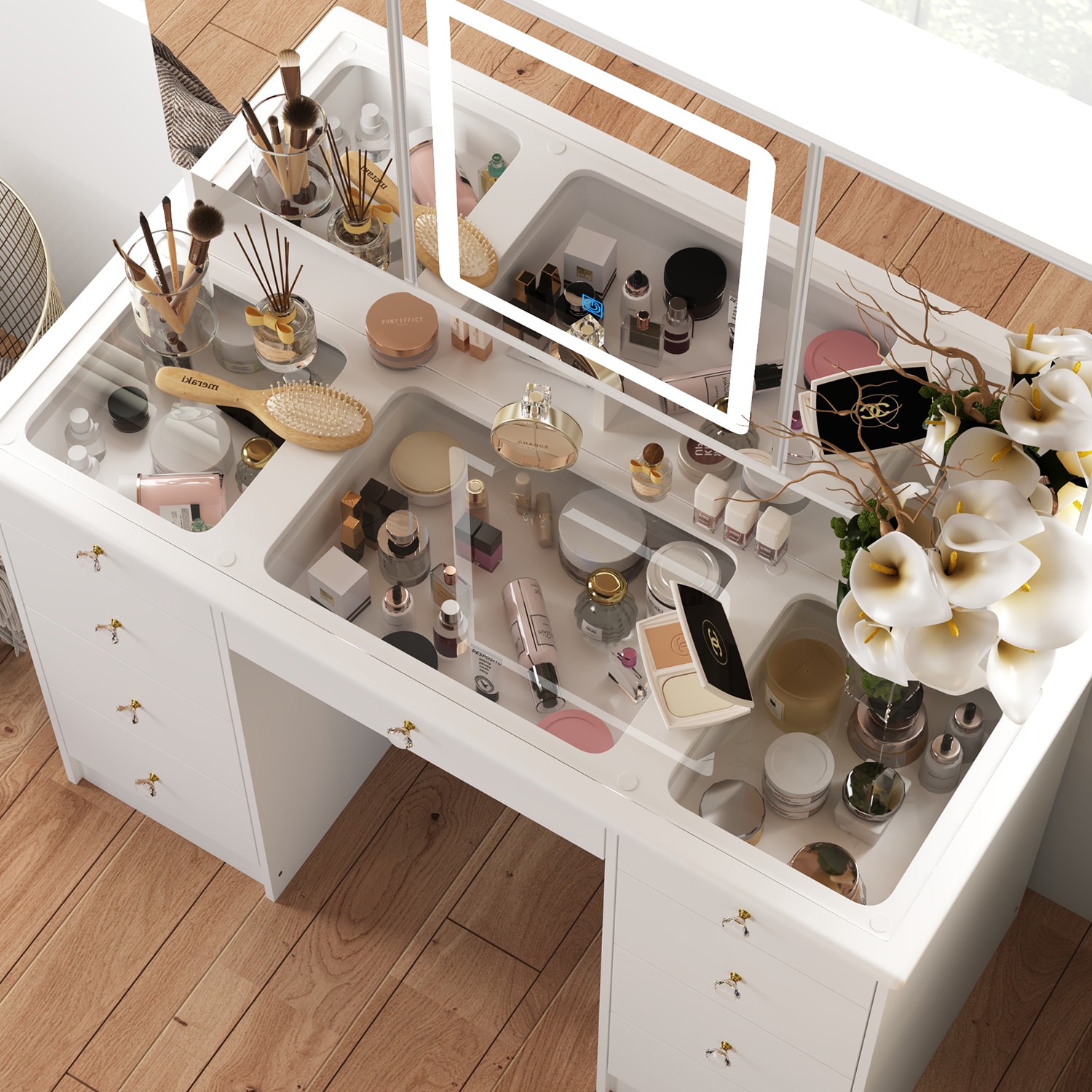 FUFU&GAGA LJY-CX0057-01 Bedroom-Vanities - View #8