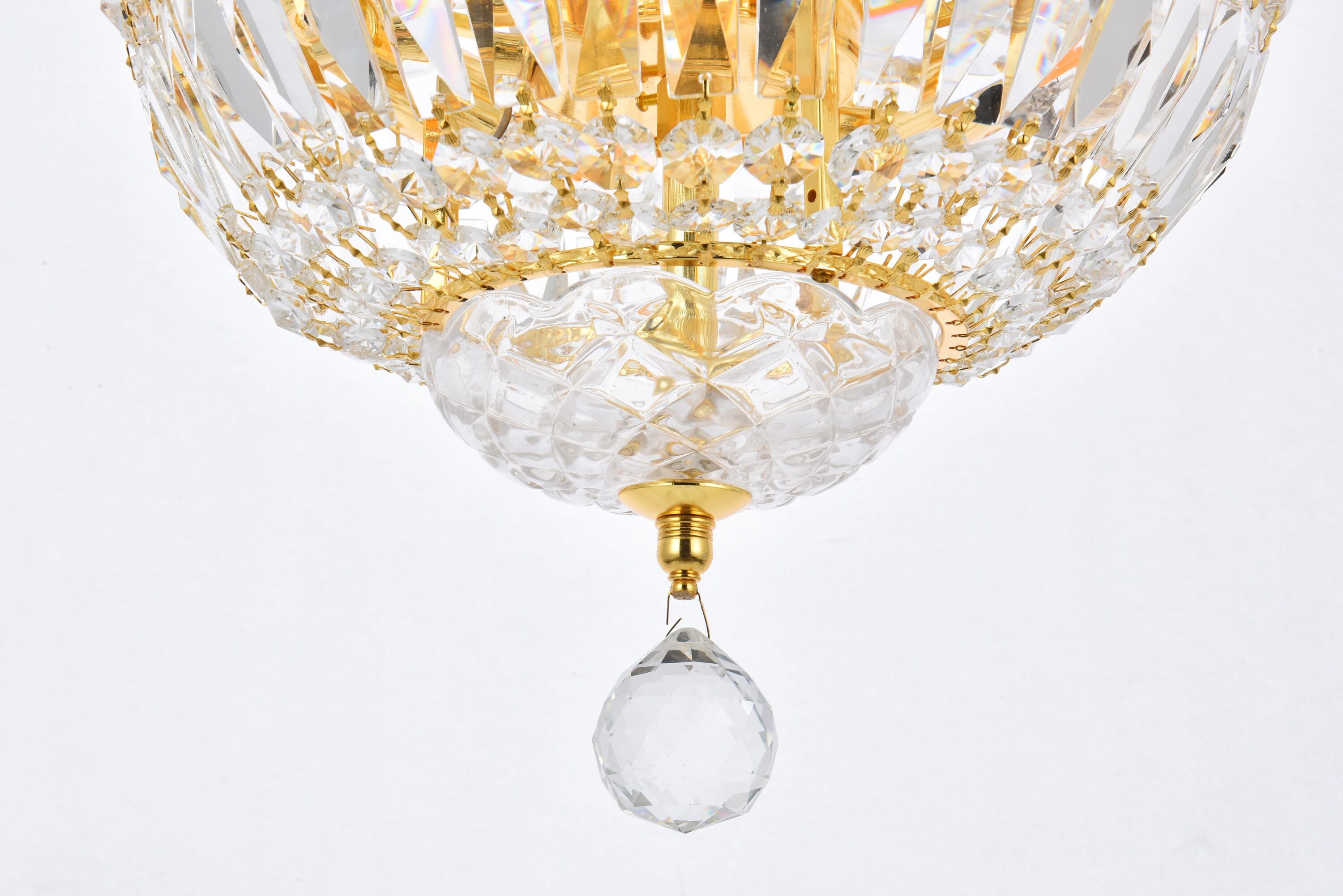 Elegant Decor HFV7584D12GRC Pendant-Lights - View #4