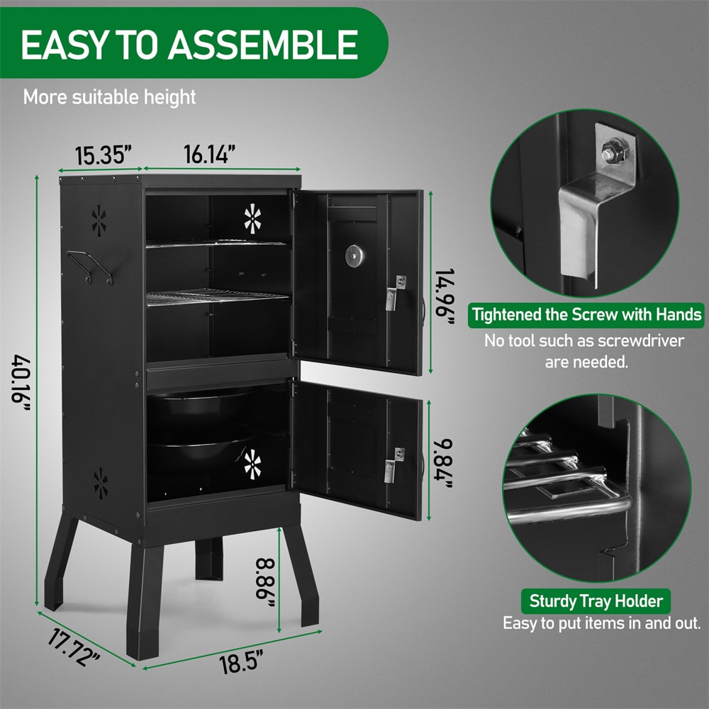 Outopee LO1G57001044 Charcoal-Grills - View #2