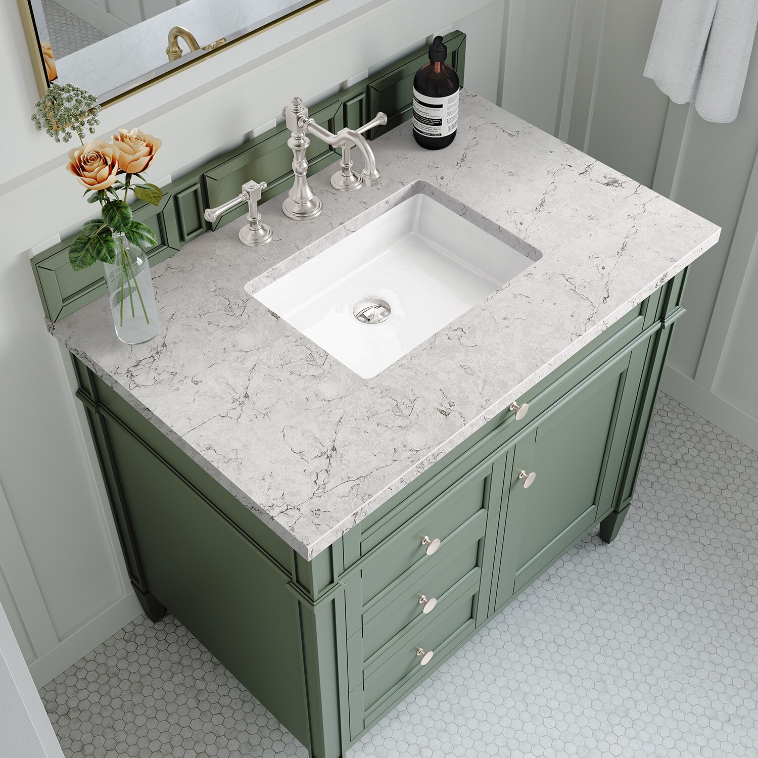 James Martin Vanities 650-V36-SC-3EJP Bath-Vanity-Combo - View #4
