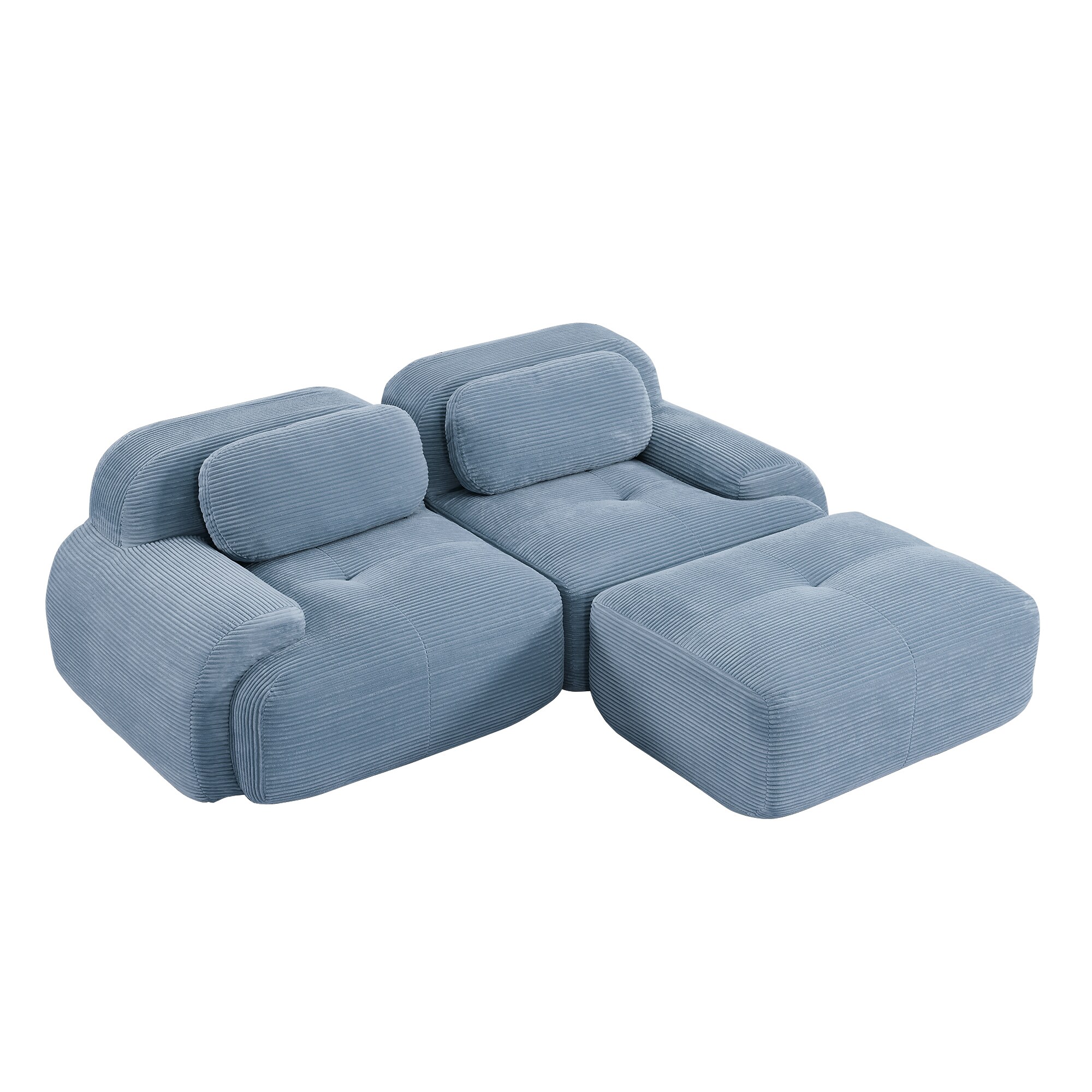 Homy Casa SMZO-KIY-BL Sofas-Loveseats - View #16