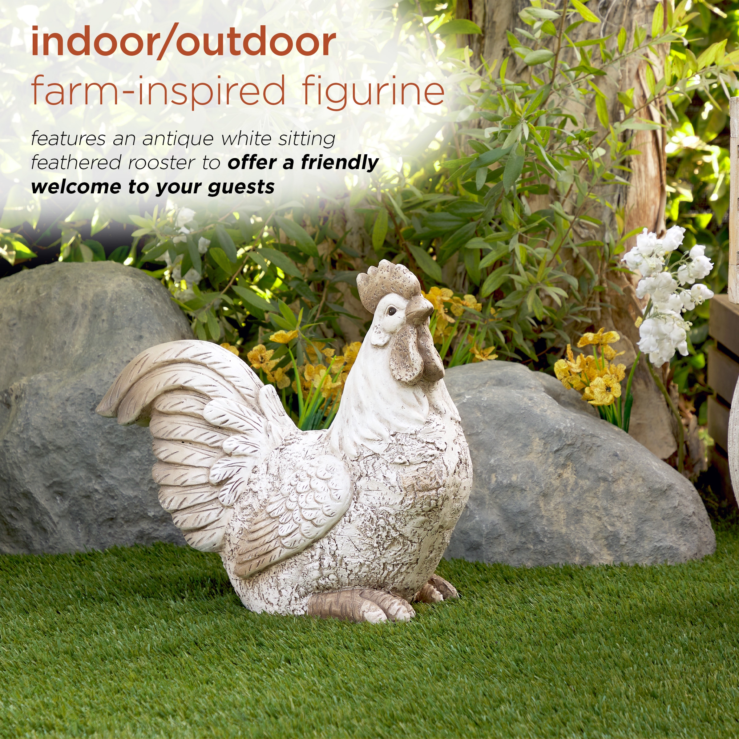 Alpine Corporation QWR1068 Garden-Statue - View #4