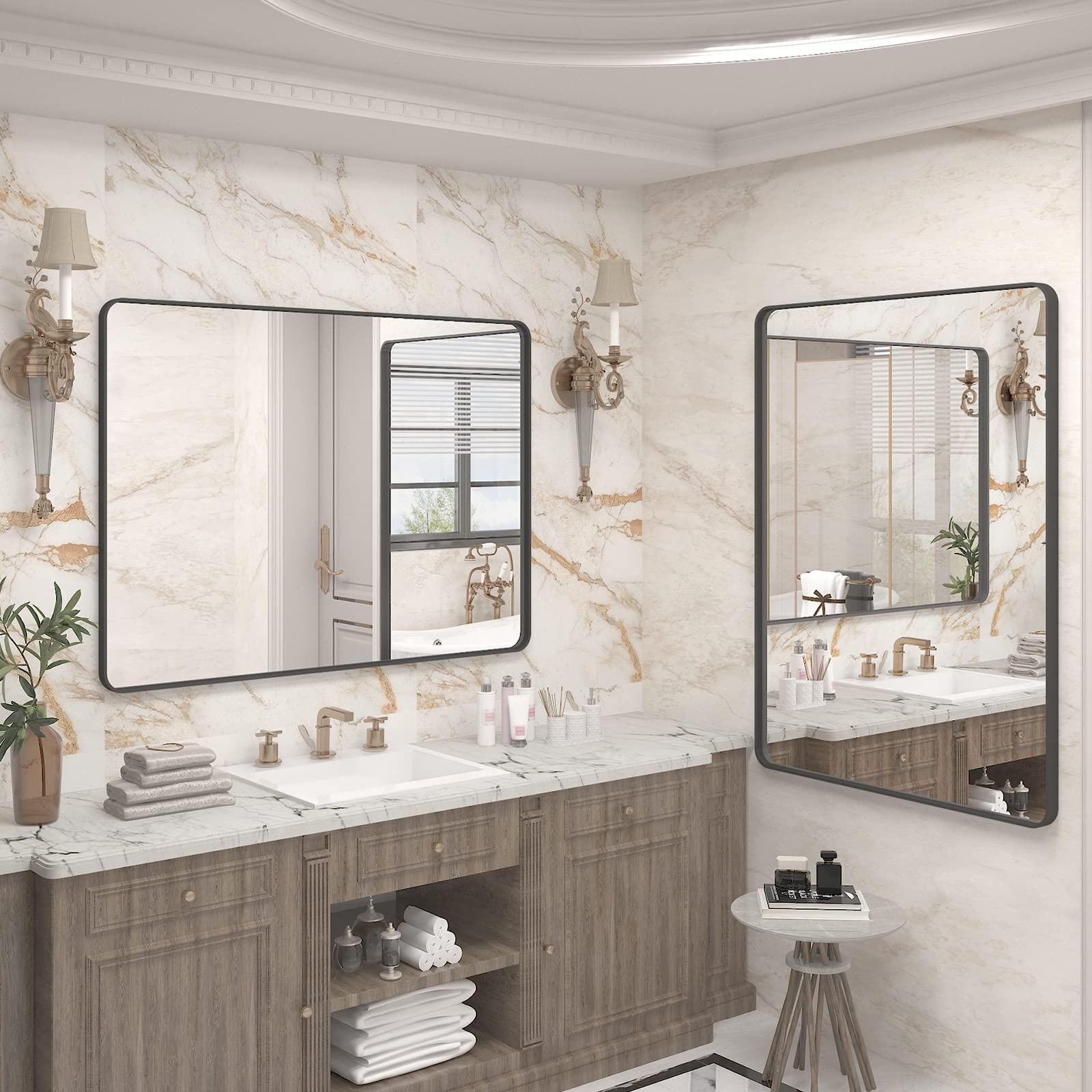 Phyfalip LPF0710P033 Framed-Bath-Mirrors - View #5