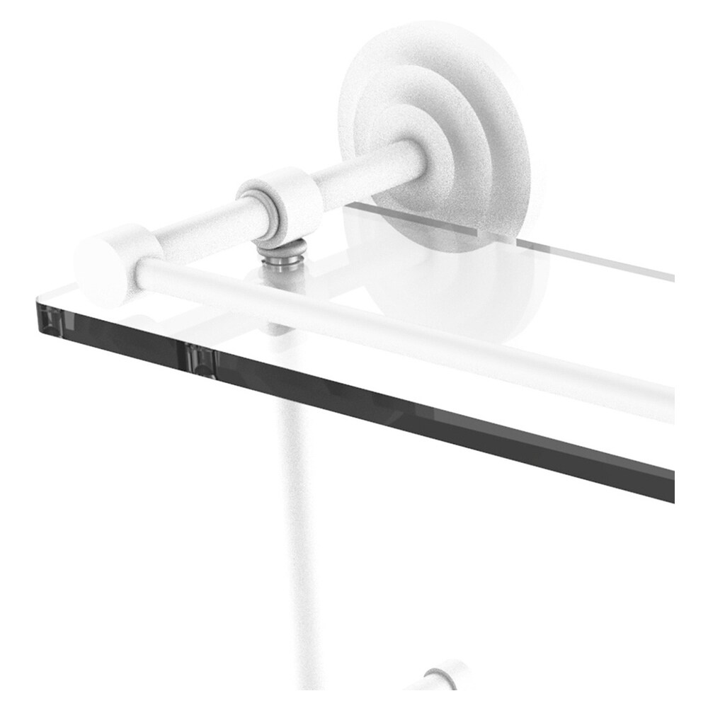 Allied Brass QN-2TB/16-GAL-WHM Bathroom-Shelves - View #2