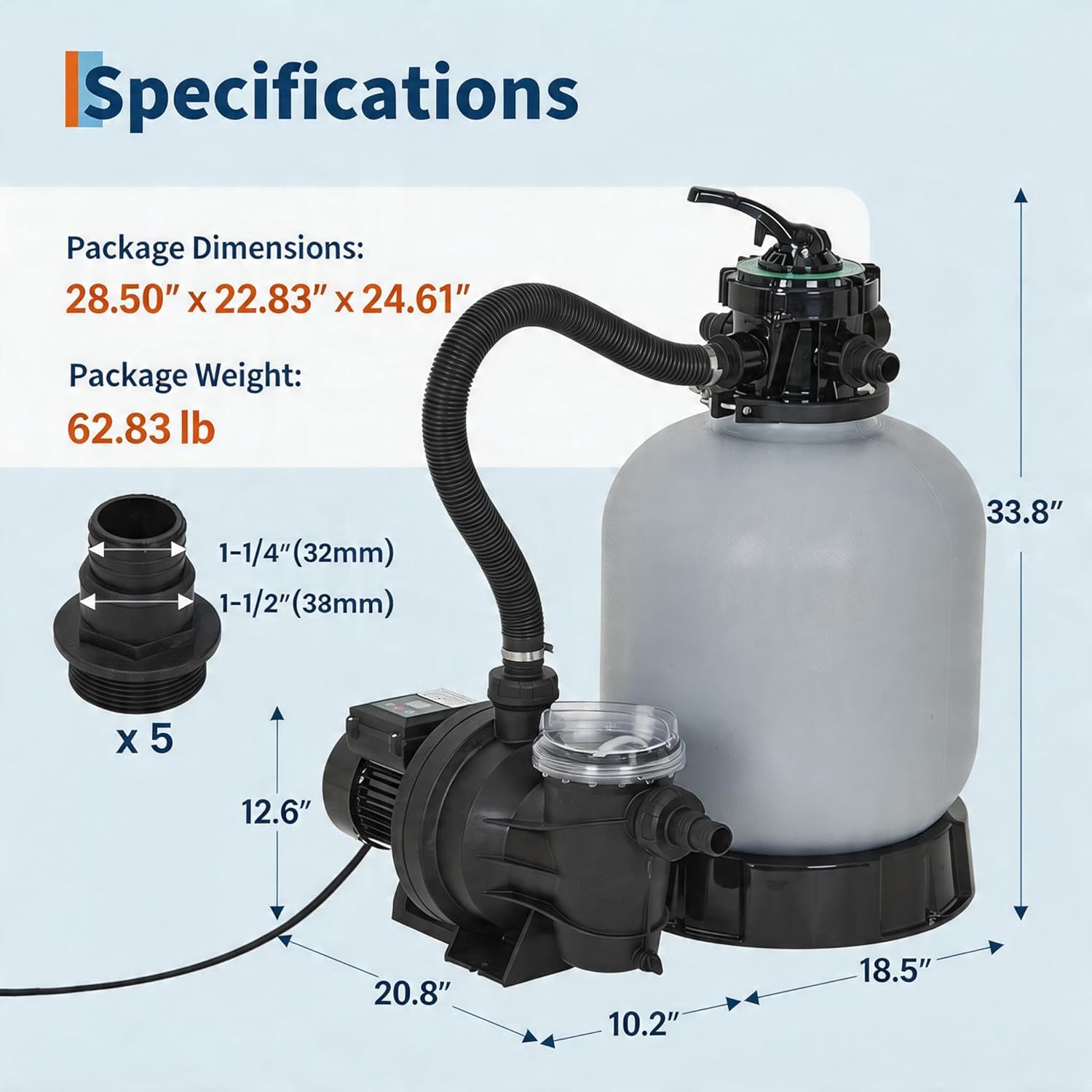 GAOMON CQC-XVQPUA0WUNI Pool-Filter-Systems - View #8